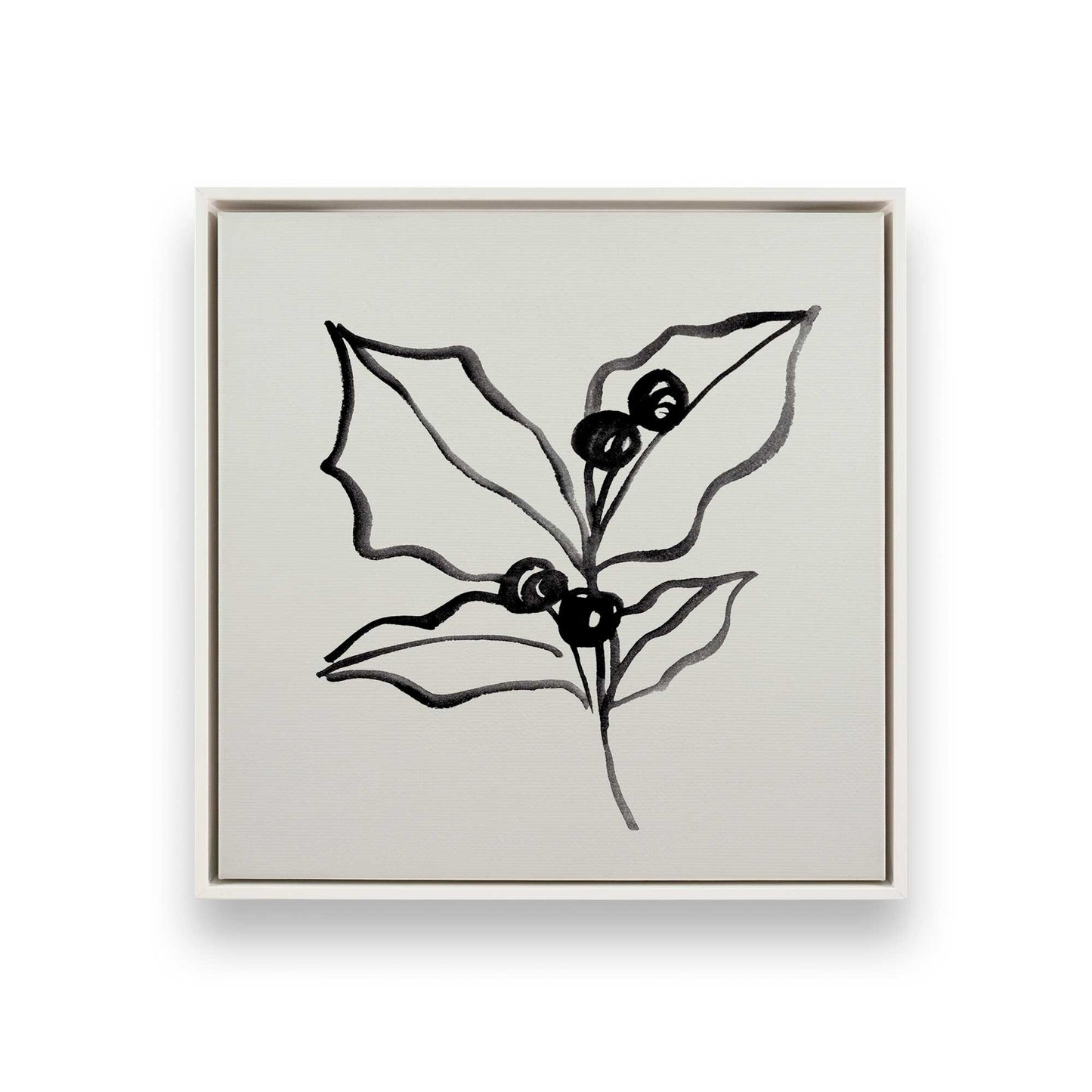 [Color:Opaque White], Picture of art in a White frame