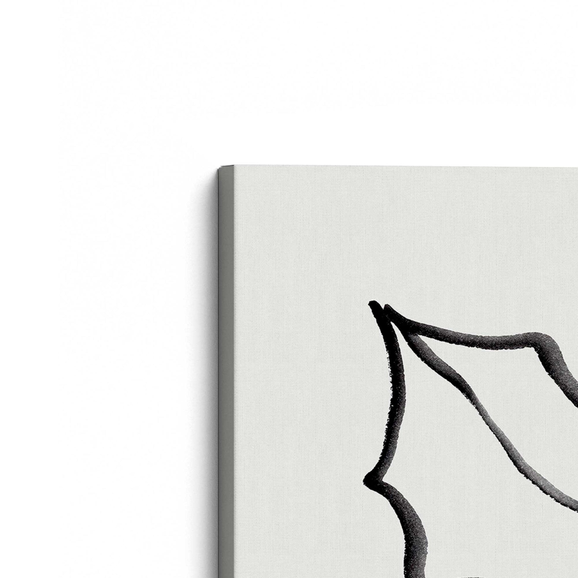 [Color:Stretched Canvas], Picture of the corner of the art