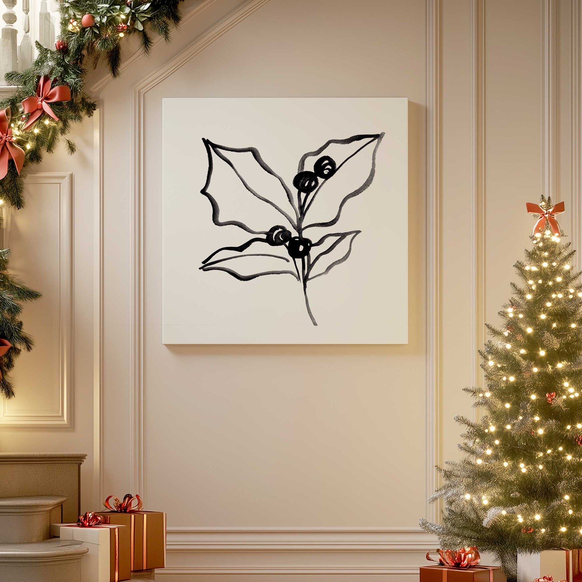 Picture of art in a room