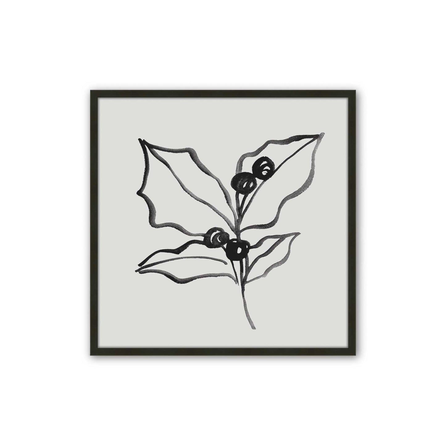 [Color:Satin Black], Picture of art in a Satin Black frame