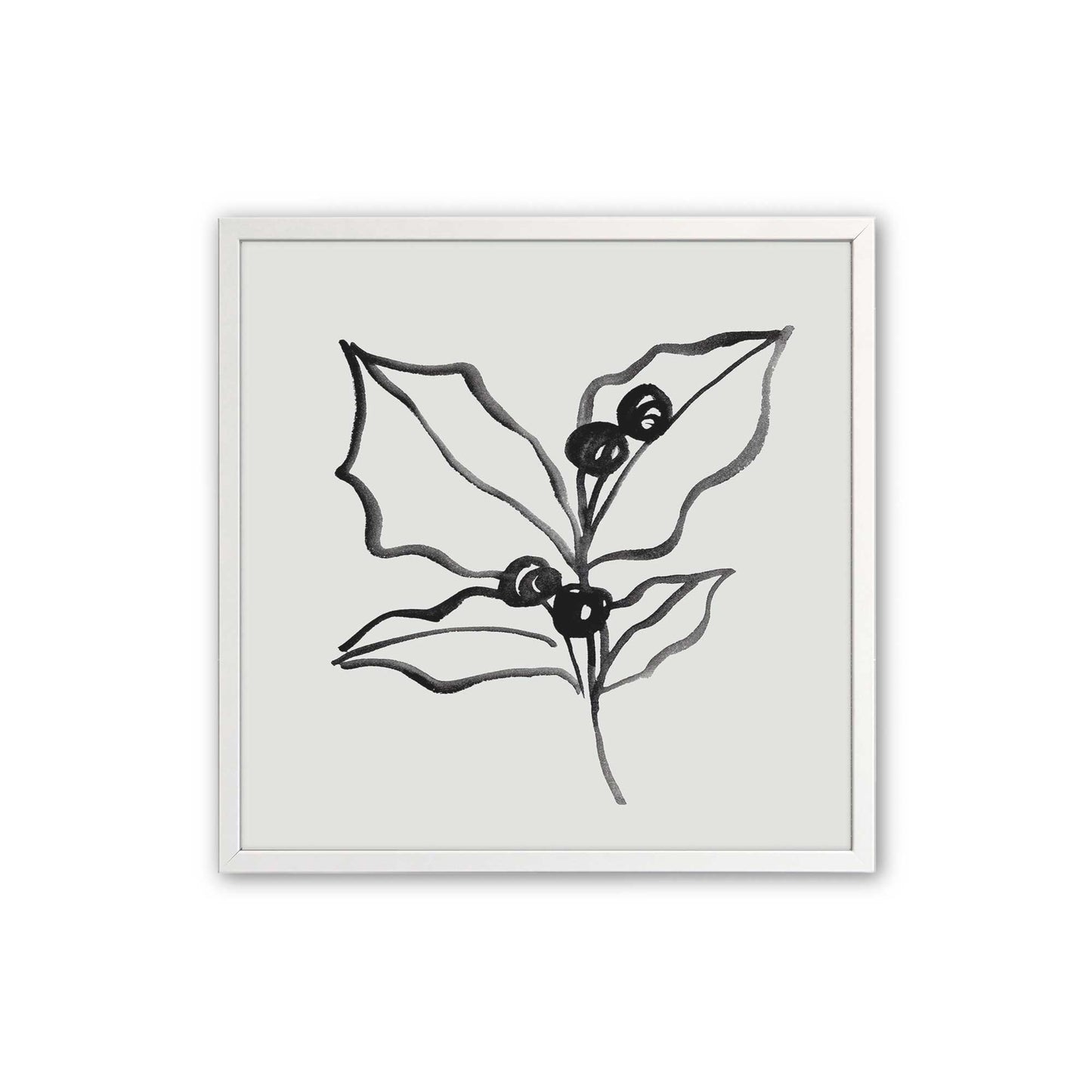 [Color:Opaque White], Picture of art in an Opaque White frame