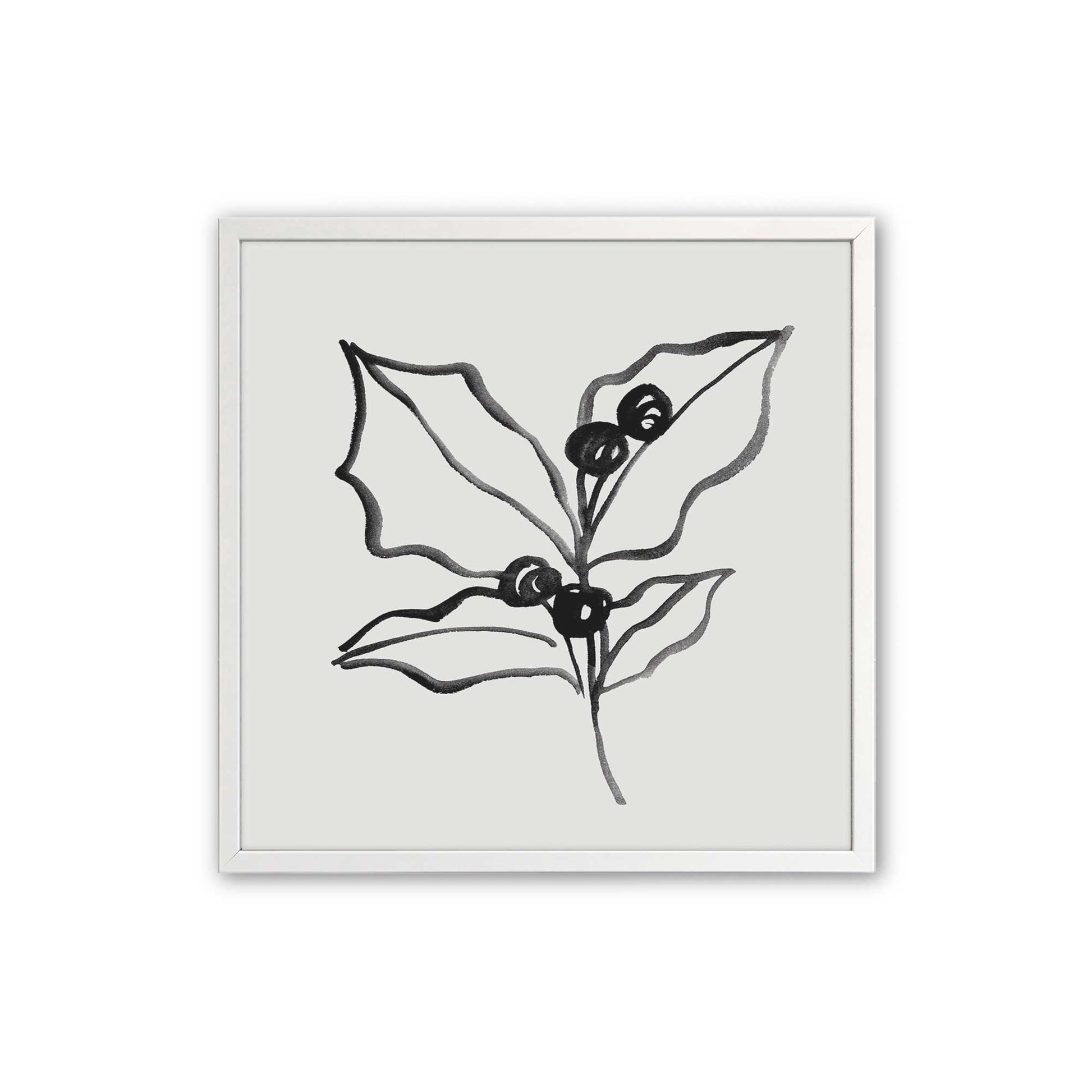 [Color:Opaque White], Picture of art in an Opaque White frame