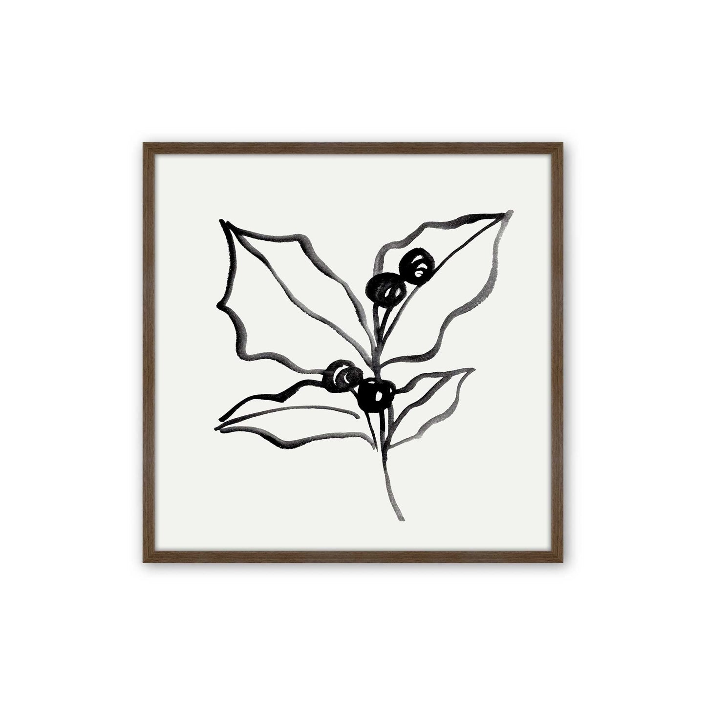 [Color:Walnut], Picture of art in a Walnut frame