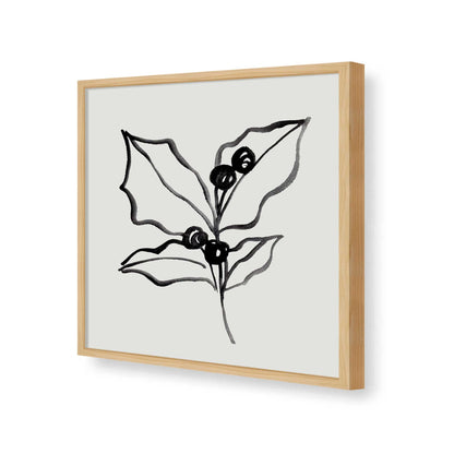 [Color:Espresso], Picture of art in a Espresso frame of the corner