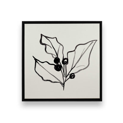 [Color:Satin Black], Picture of art in a Satin Black frame
