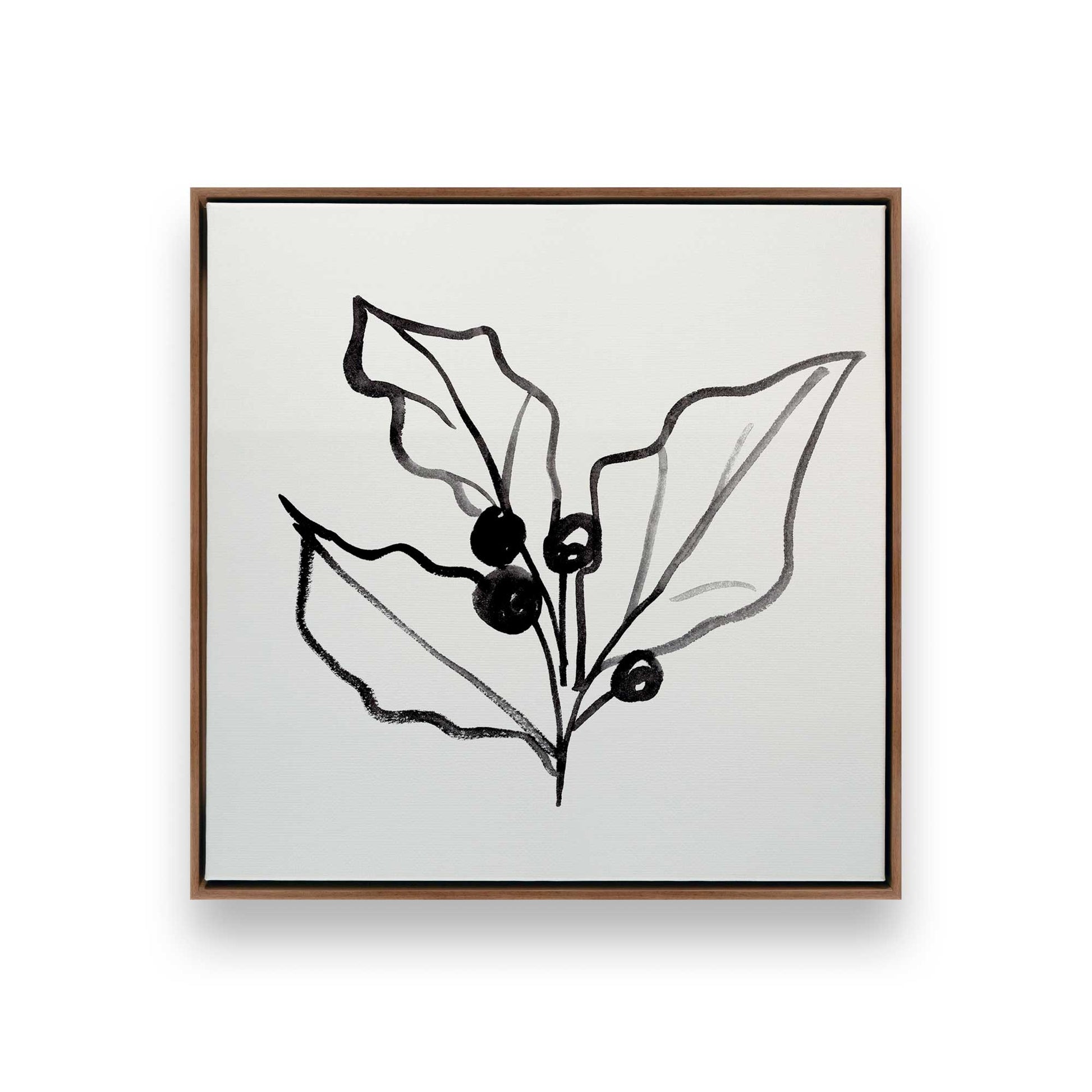[Color:Walnut], Picture of art in a Walnut frame