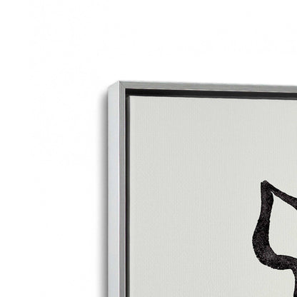 [Color:Polished Chrome], Picture of art in a Polished Chrome frame at an angle