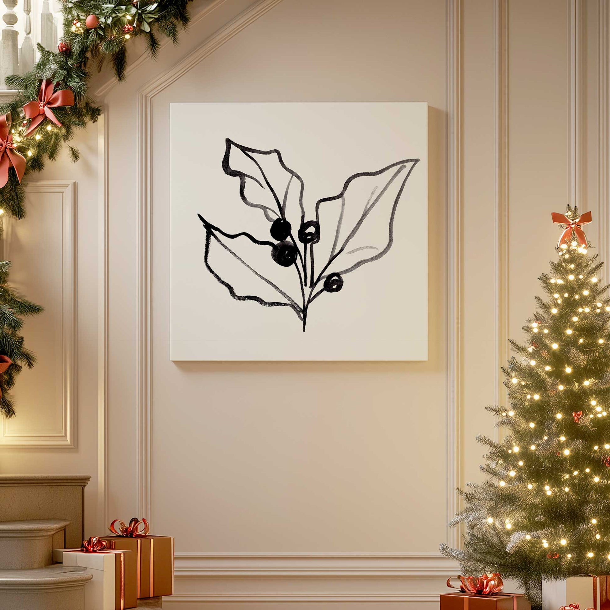 Picture of art in a room