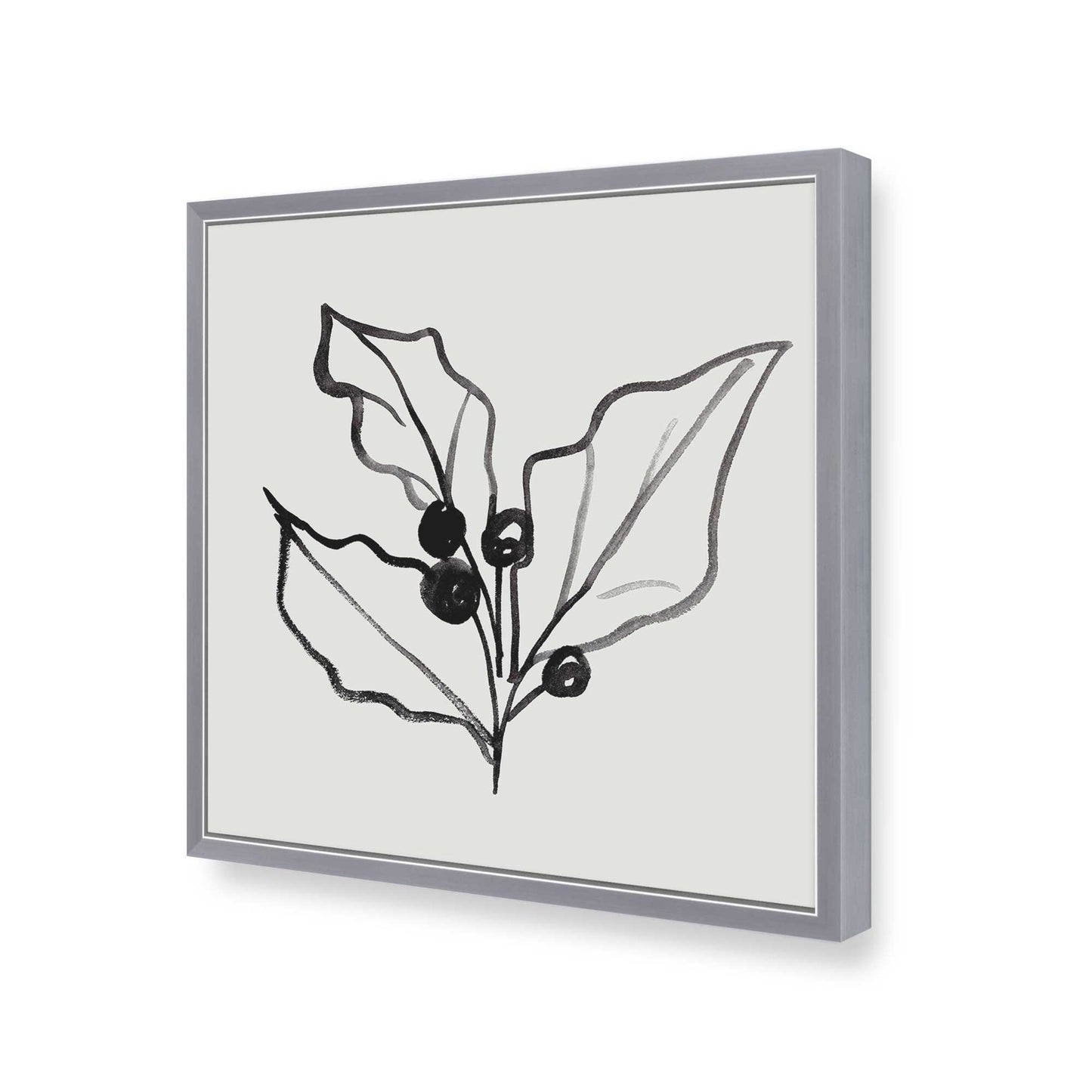 [Color:Polished Chrome], Picture of art in a Polished Chrome frame of the corner