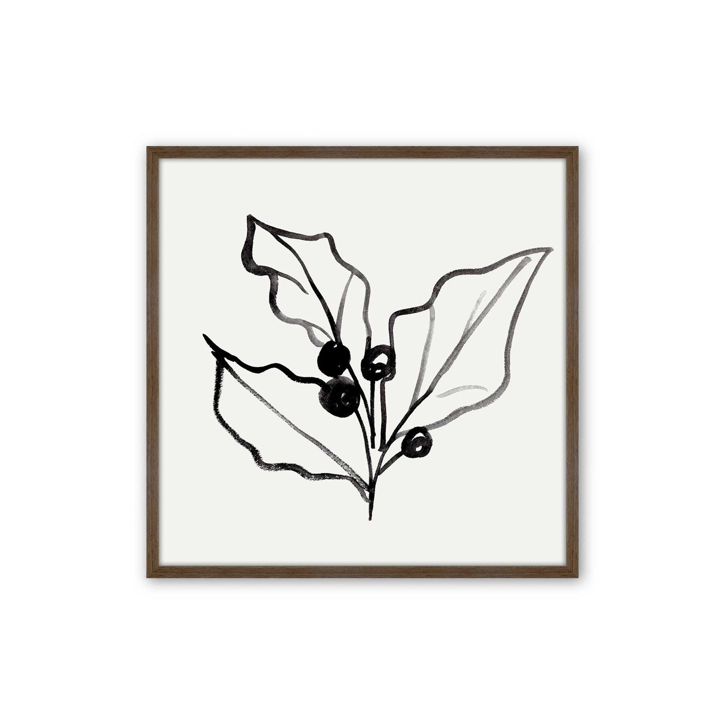 [Color:Walnut], Picture of art in a Walnut frame