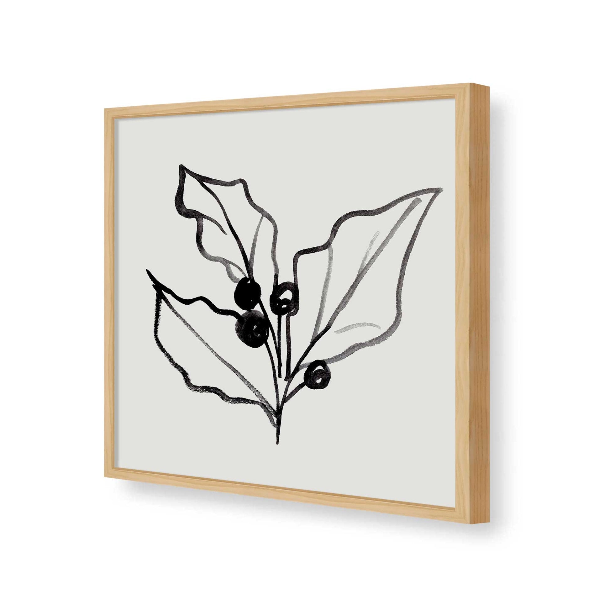 [Color:Espresso], Picture of art in a Espresso frame of the corner