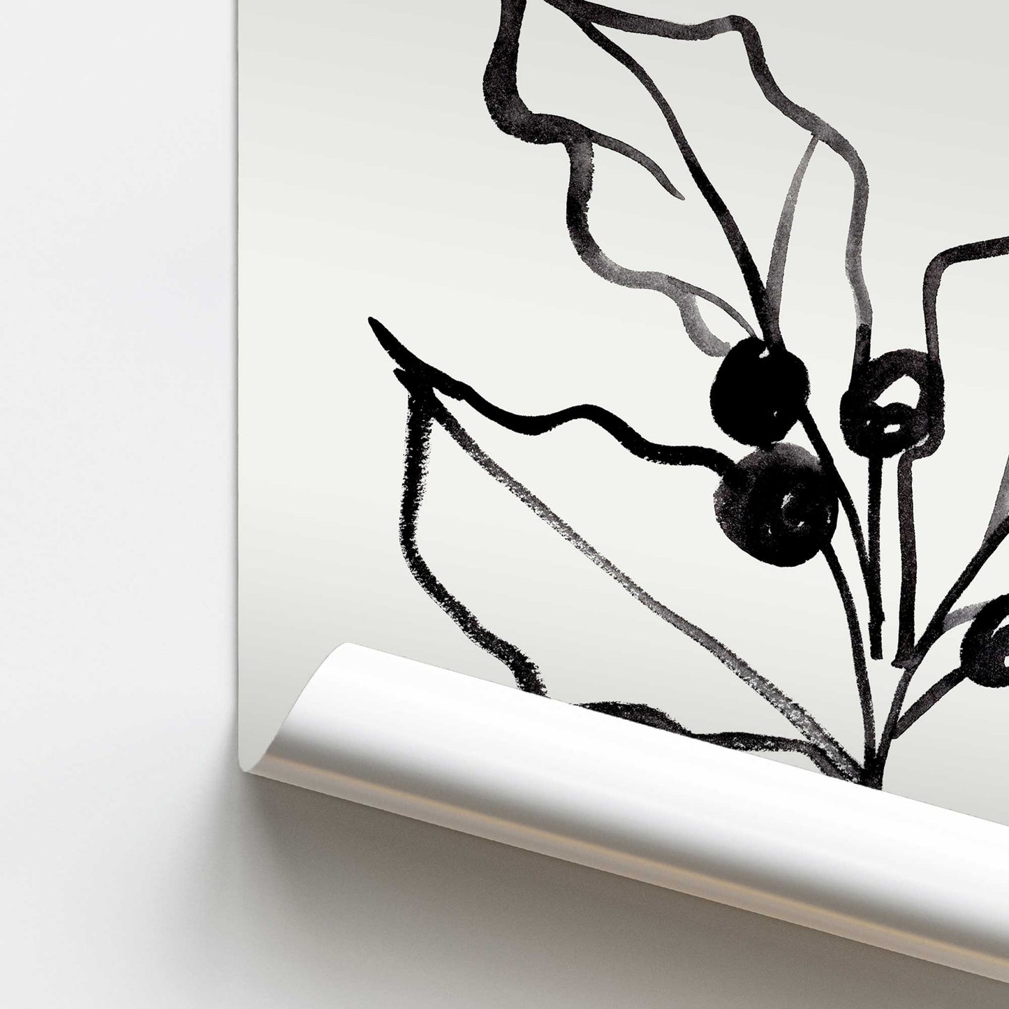 [Color:Rolled Print], Picture of close up of art