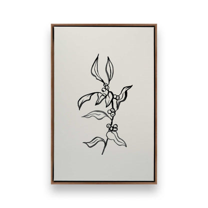 [Color:Walnut], Picture of art in a Walnut frame