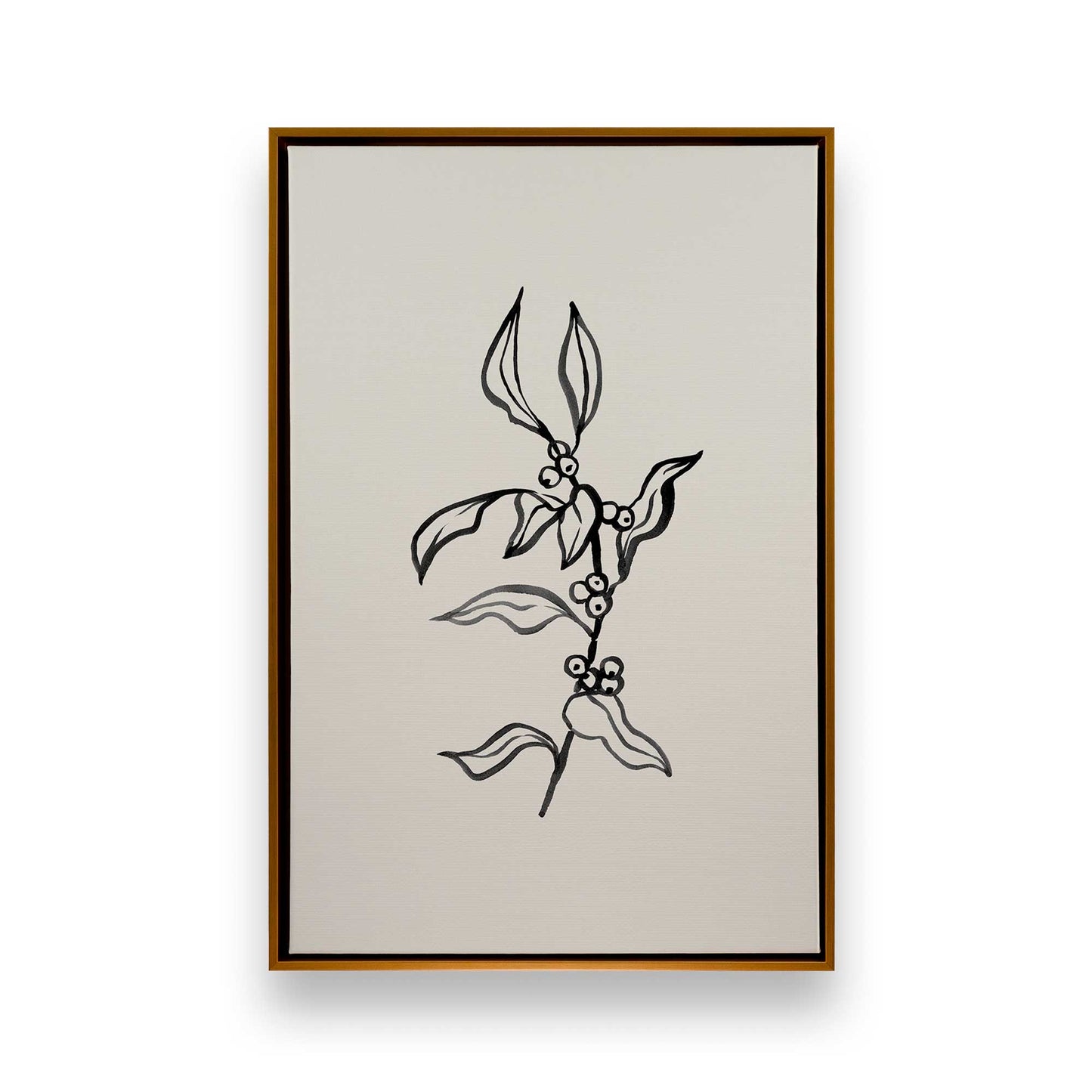 [Color:Polished Gold], Picture of art in a Polished Gold frame