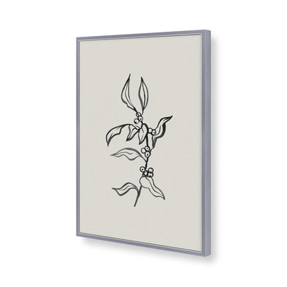 [Color:Polished Chrome], Picture of art in a Polished Chrome frame of the corner