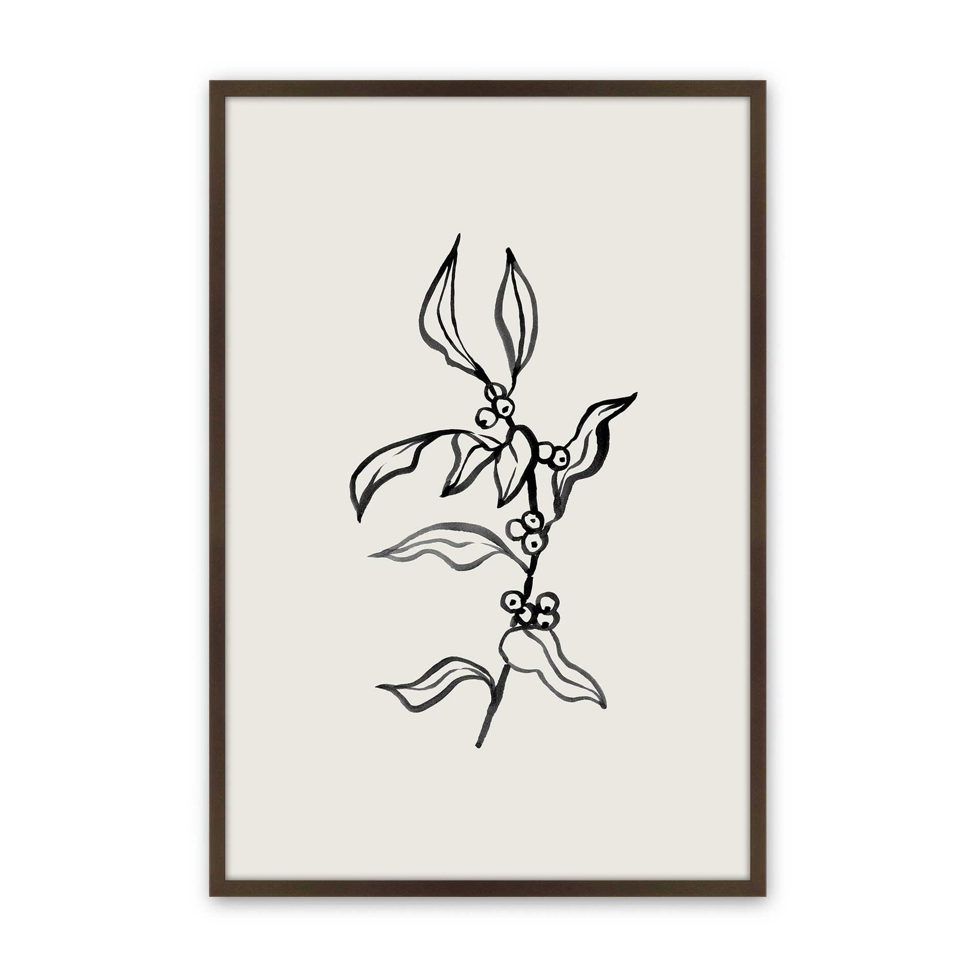 [Color:Belvinder Brown], Picture of art in a Belvinder Brown frame