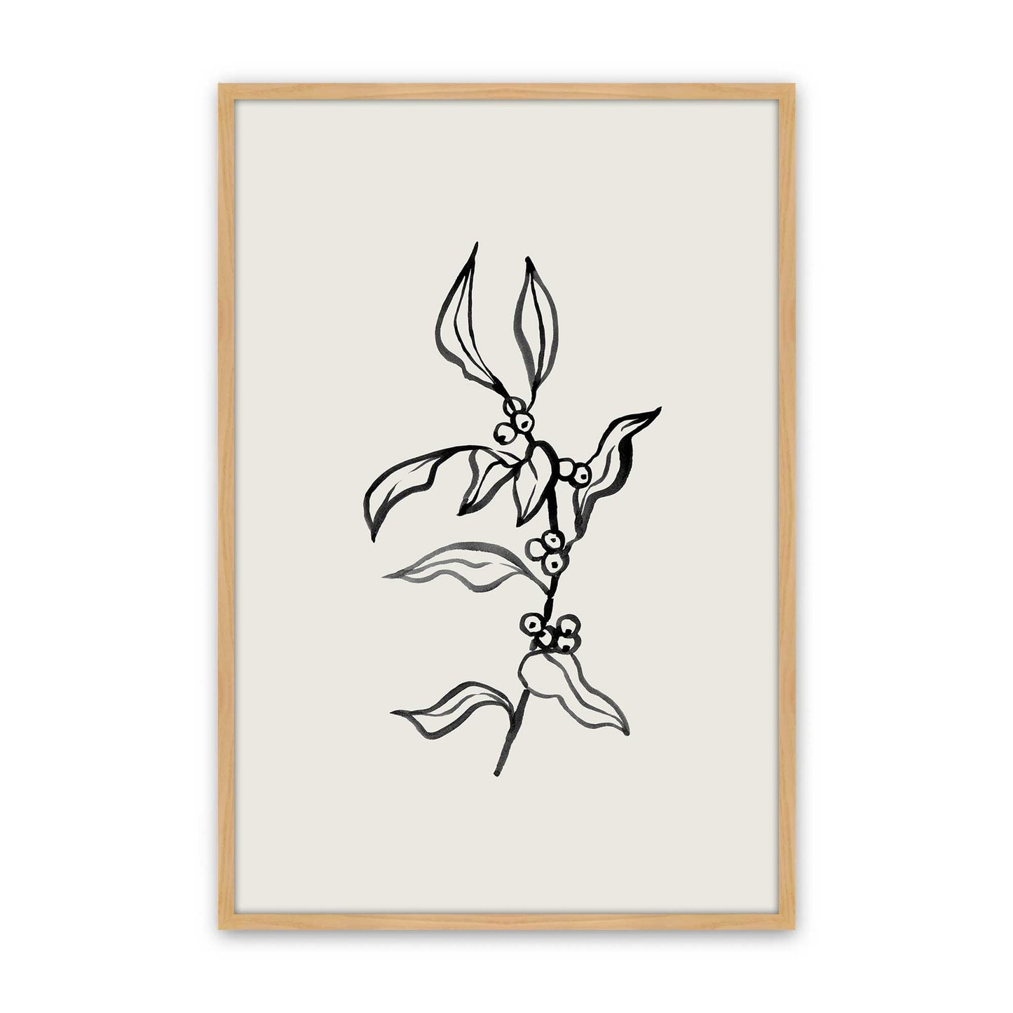 [Color:American Maple], Picture of art in a American Maple frame