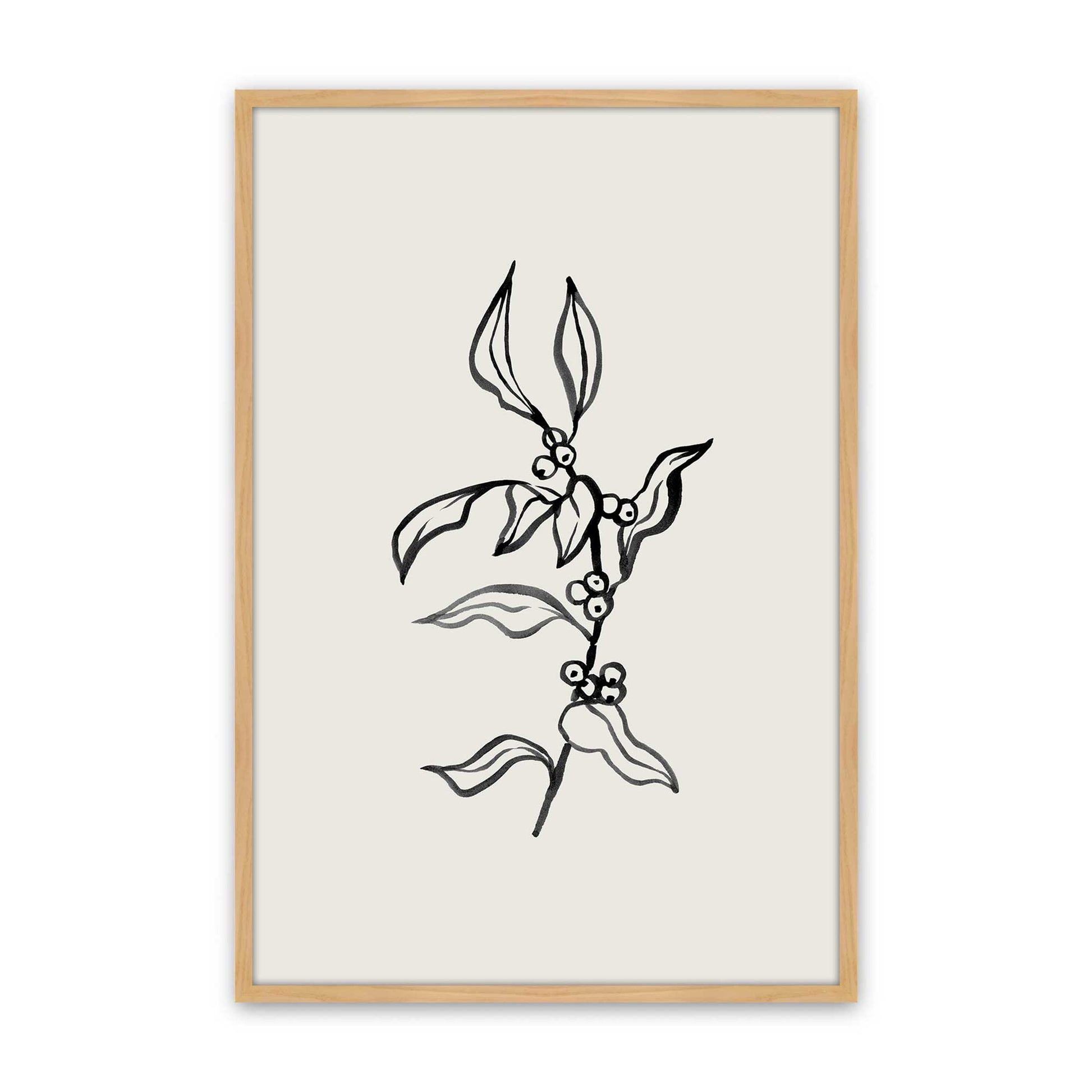 [Color:American Maple], Picture of art in a American Maple frame