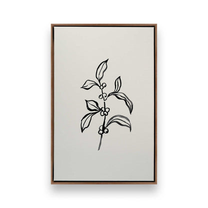 [Color:Walnut], Picture of art in a Walnut frame