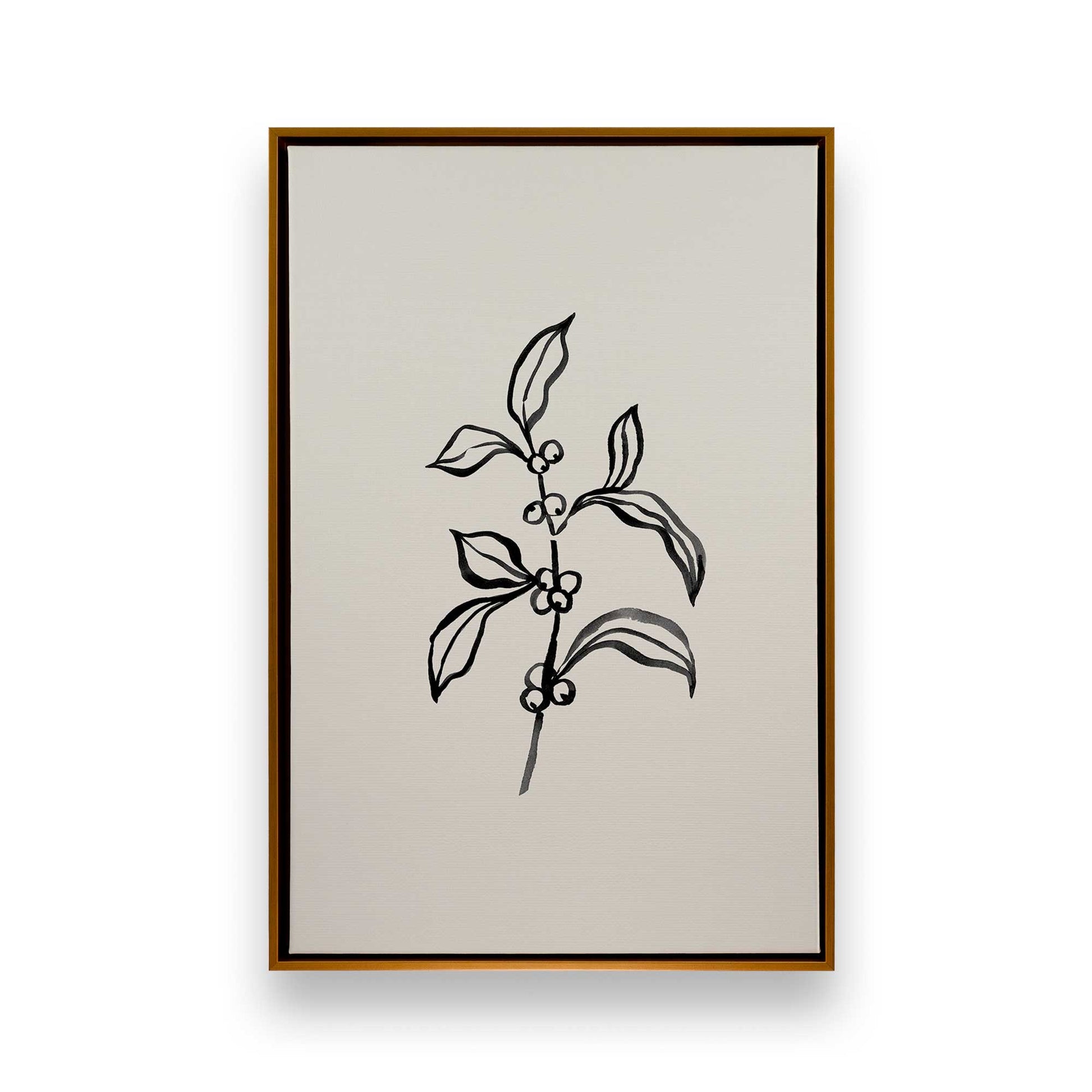 [Color:Polished Gold], Picture of art in a Polished Gold frame