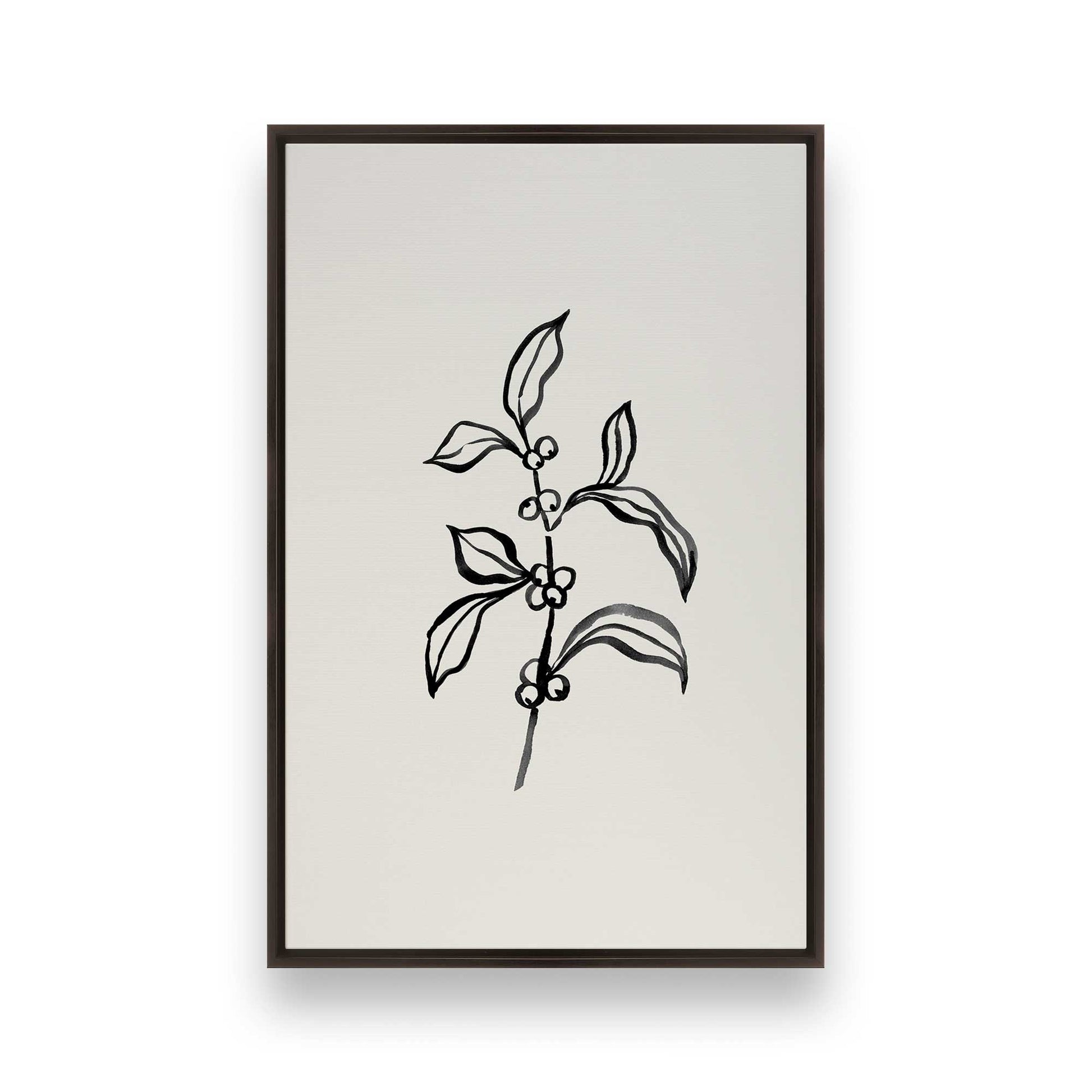 [Color:Espresso], Picture of art in a Espresso frame