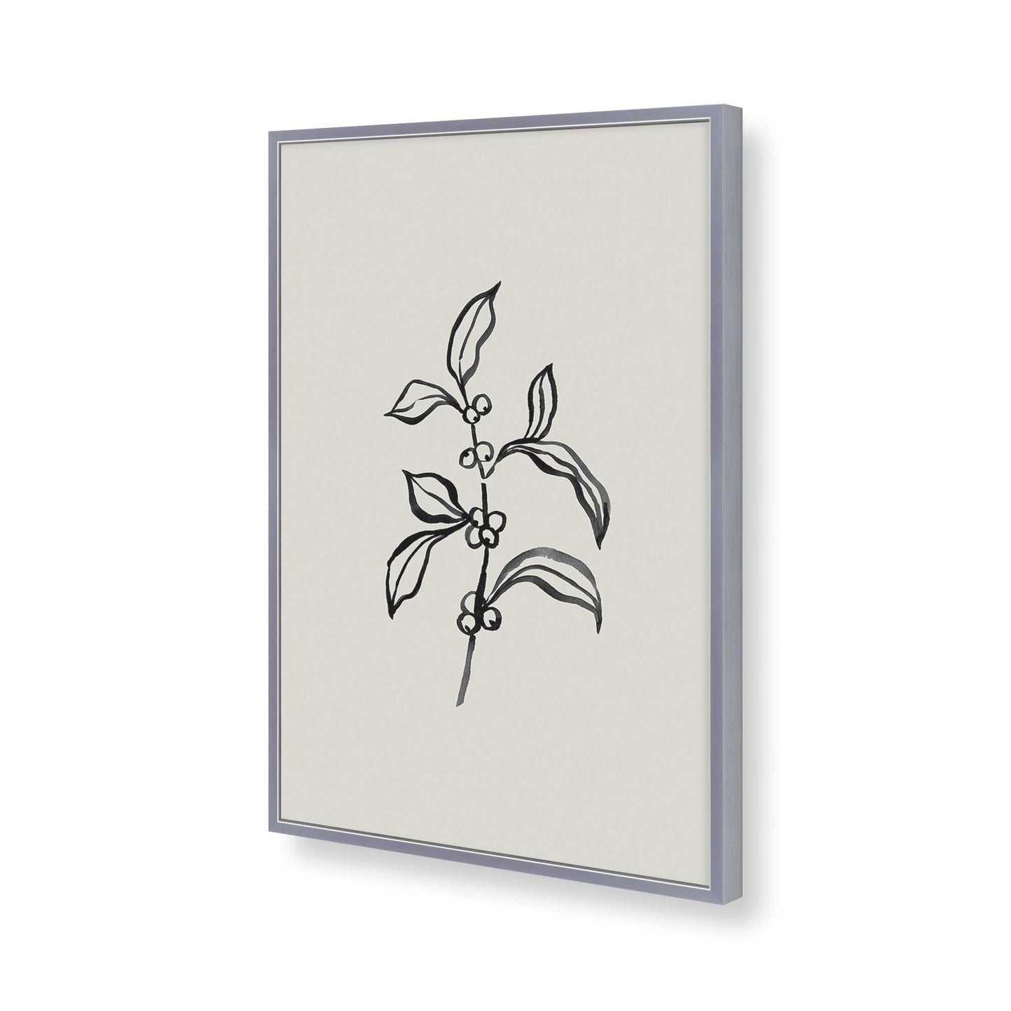 [Color:Polished Chrome], Picture of art in a Polished Chrome frame of the corner