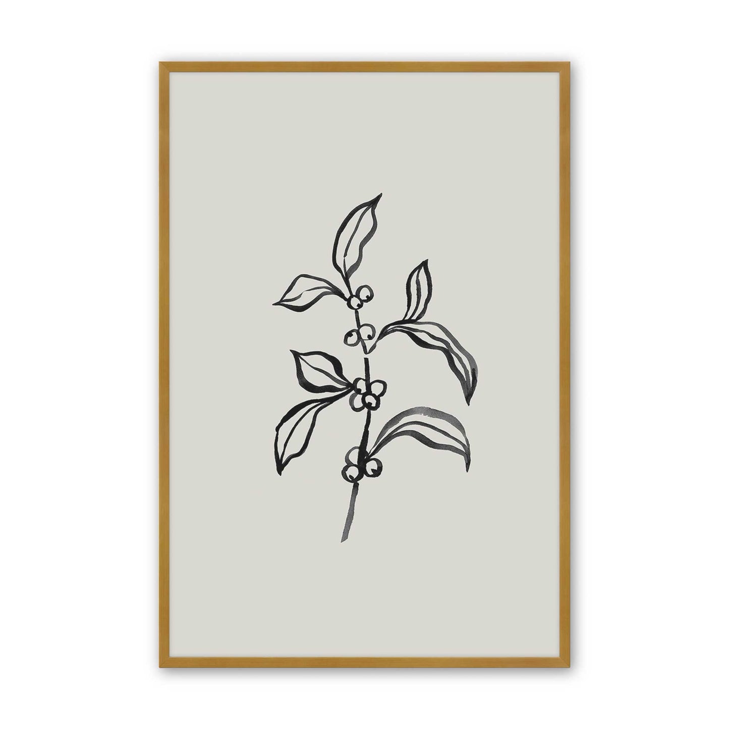 [Color:Polished Gold], Picture of art in a Polished Gold frame