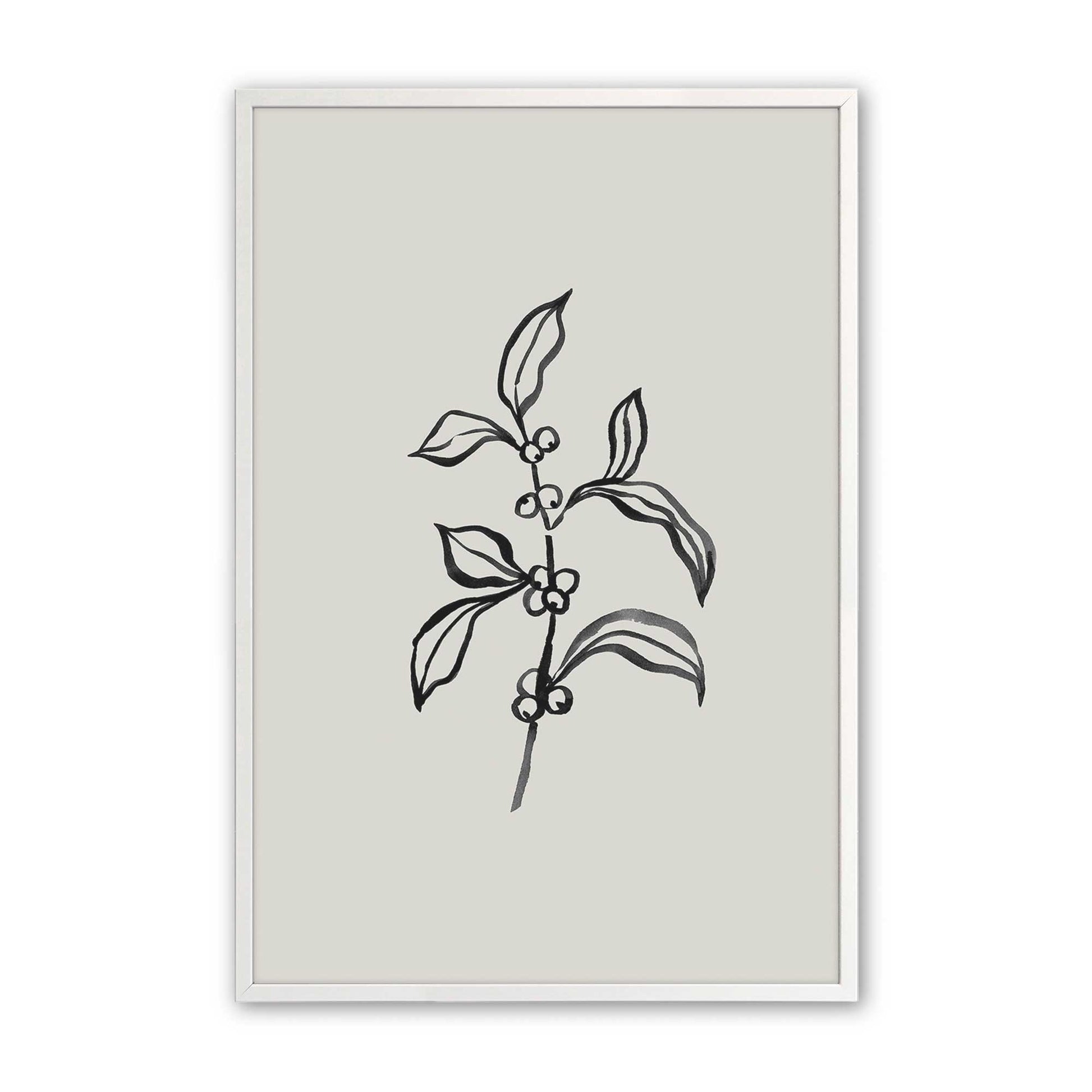 [Color:Opaque White], Picture of art in a Opaque White frame