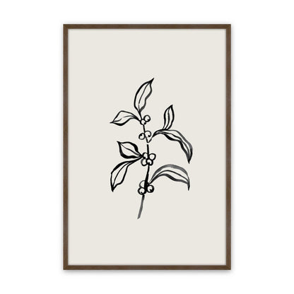 [Color:Walnut], Picture of art in a Walnut frame