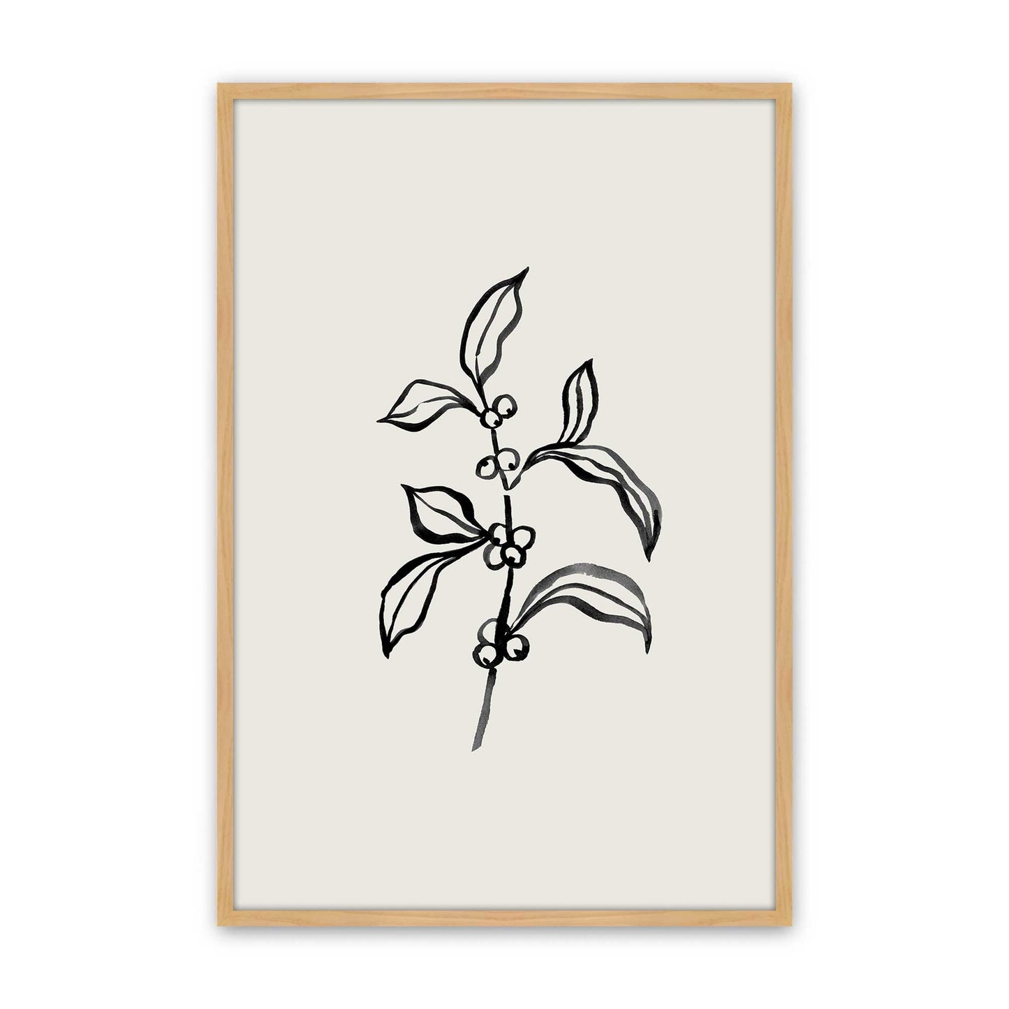 [Color:American Maple], Picture of art in a American Maple frame