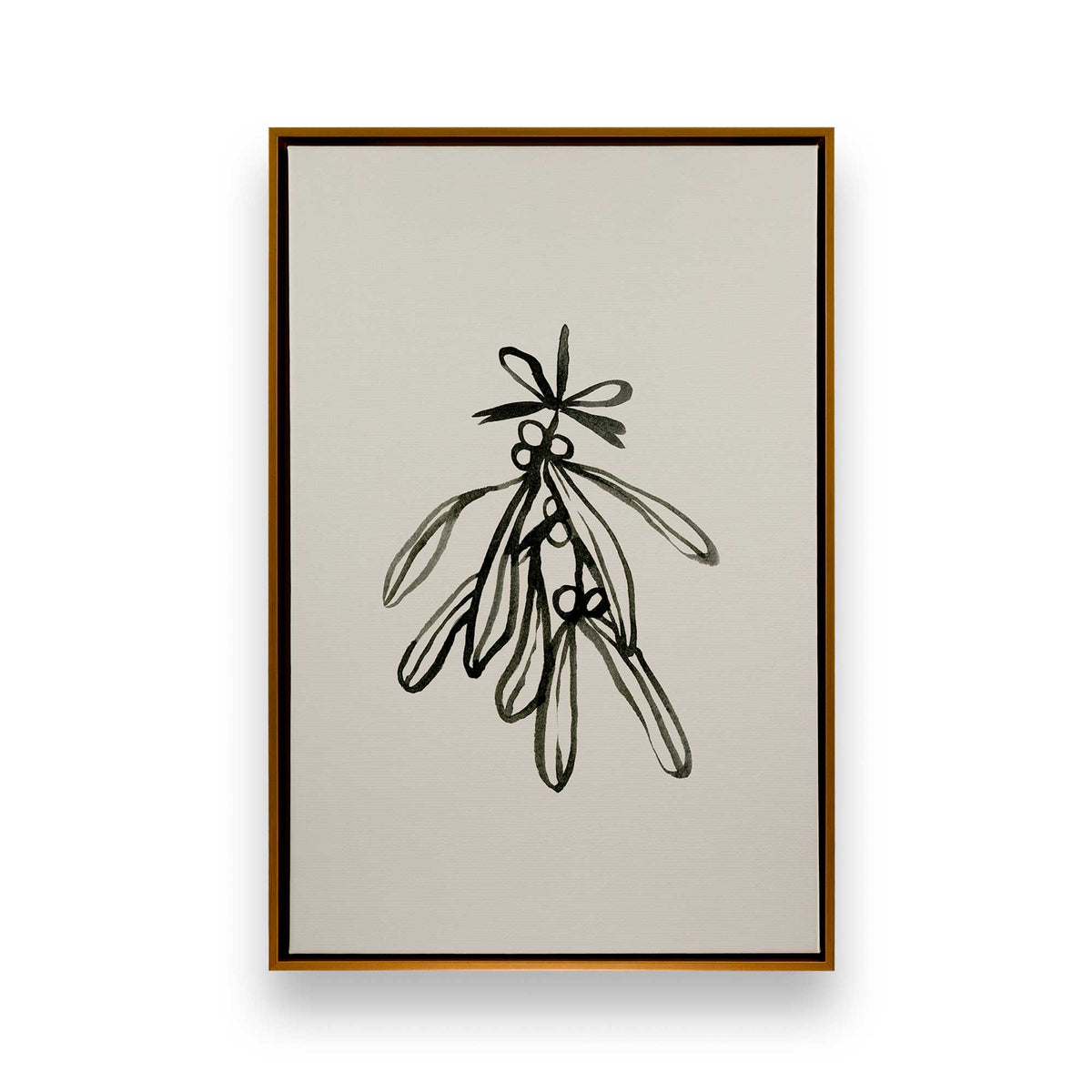 Berry Merry Doodle, Set of 3 Canvas Prints