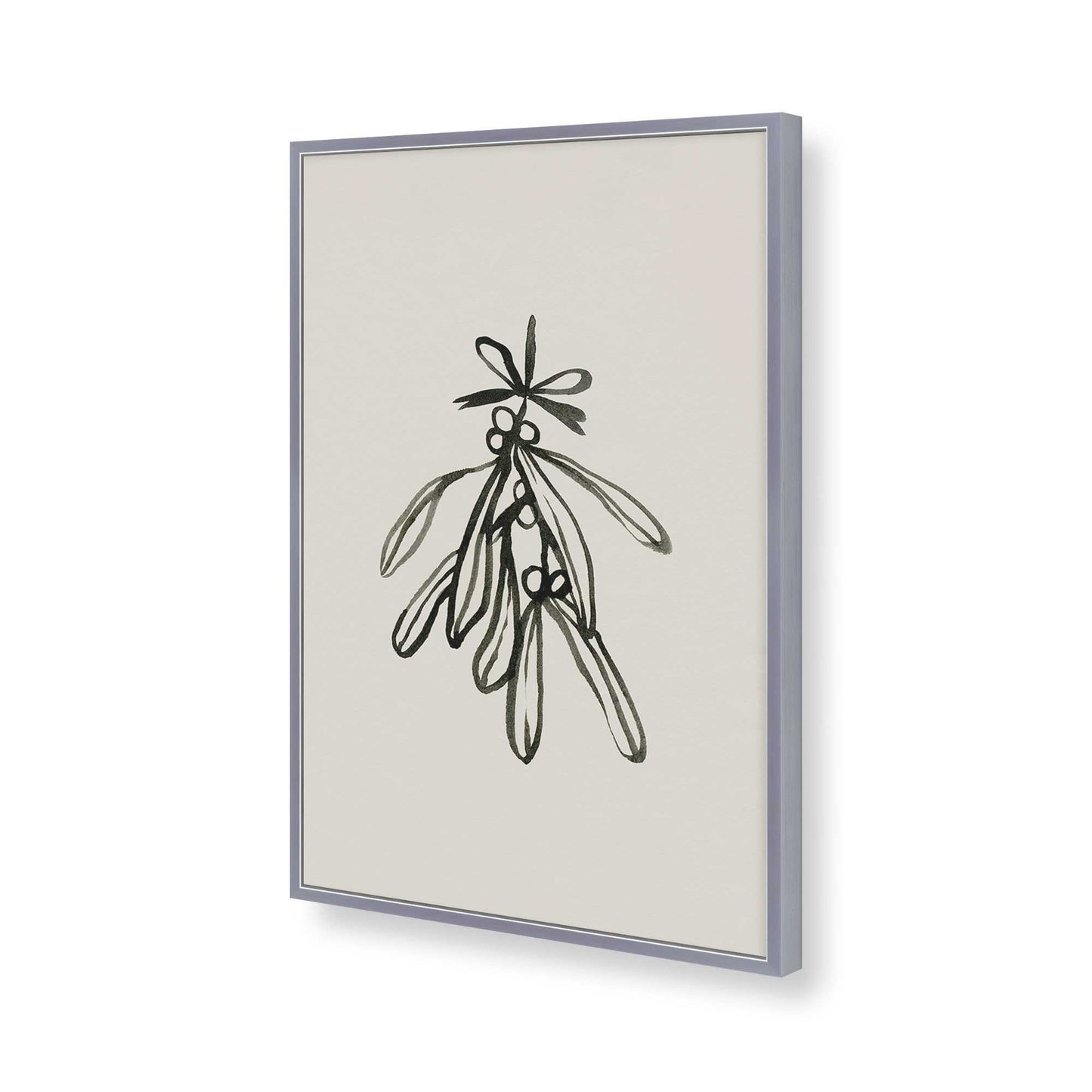 [Color:Polished Chrome], Picture of art in a Polished Chrome frame of the corner