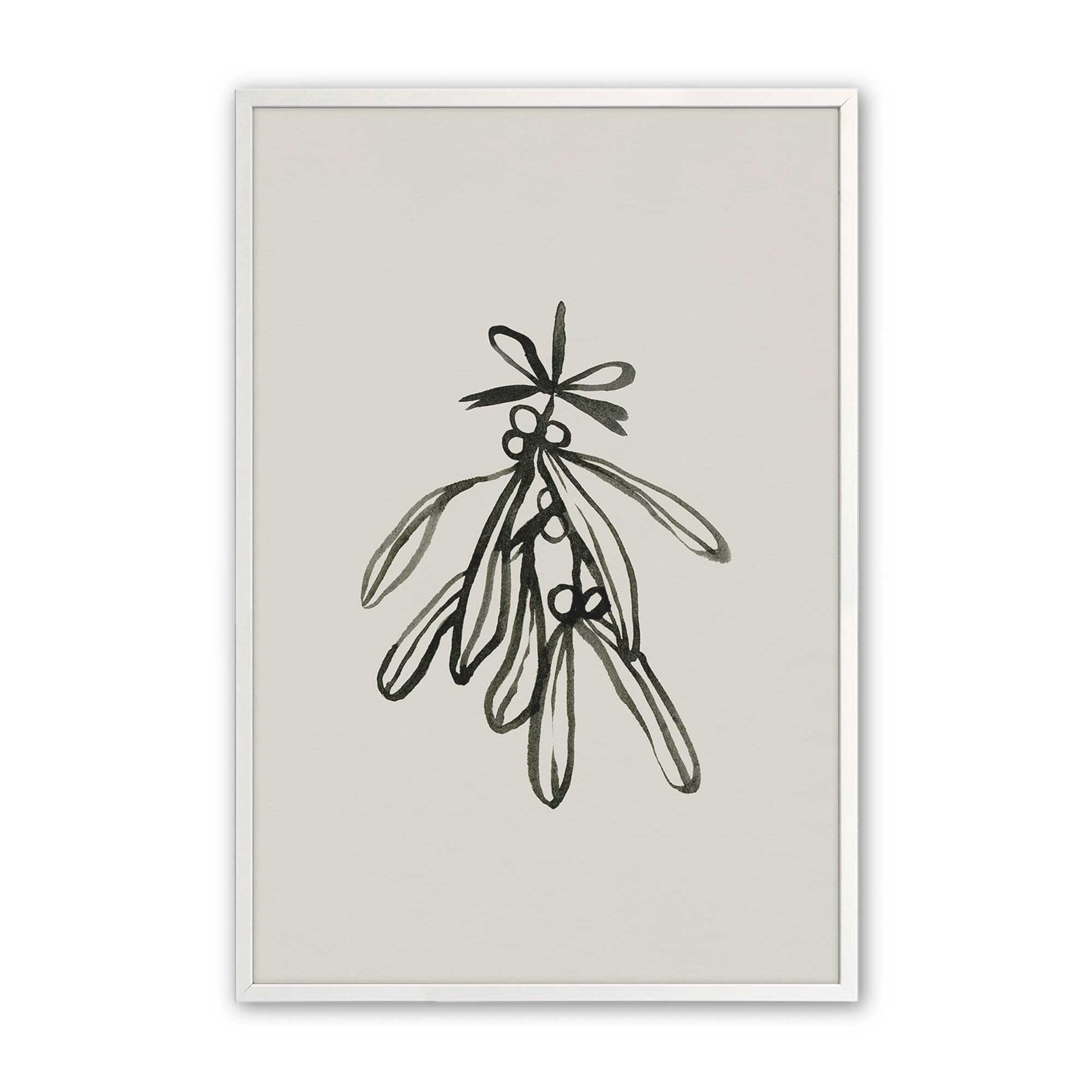 [Color:Opaque White], Picture of art in a Opaque White frame