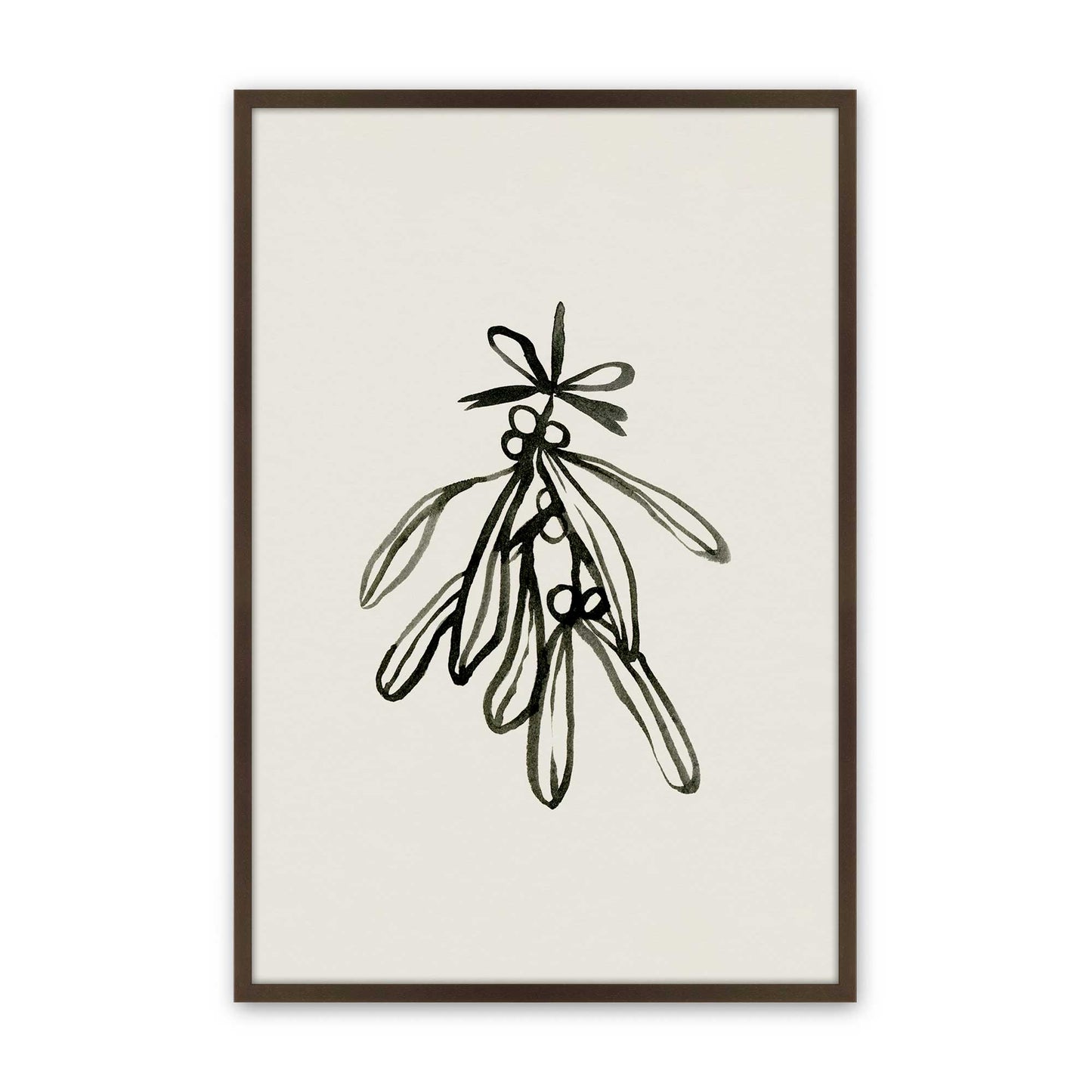 [Color:Belvinder Brown], Picture of art in a Belvinder Brown frame