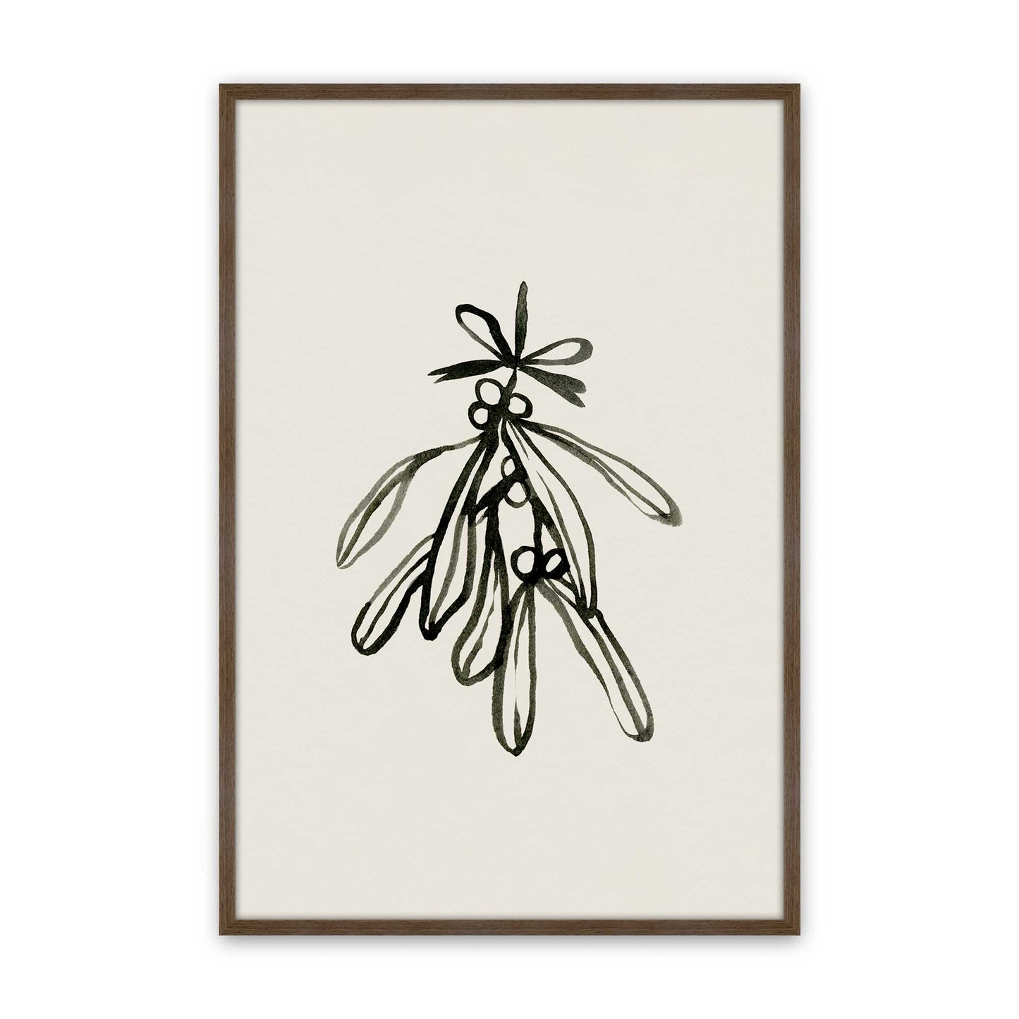 [Color:Walnut], Picture of art in a Walnut frame