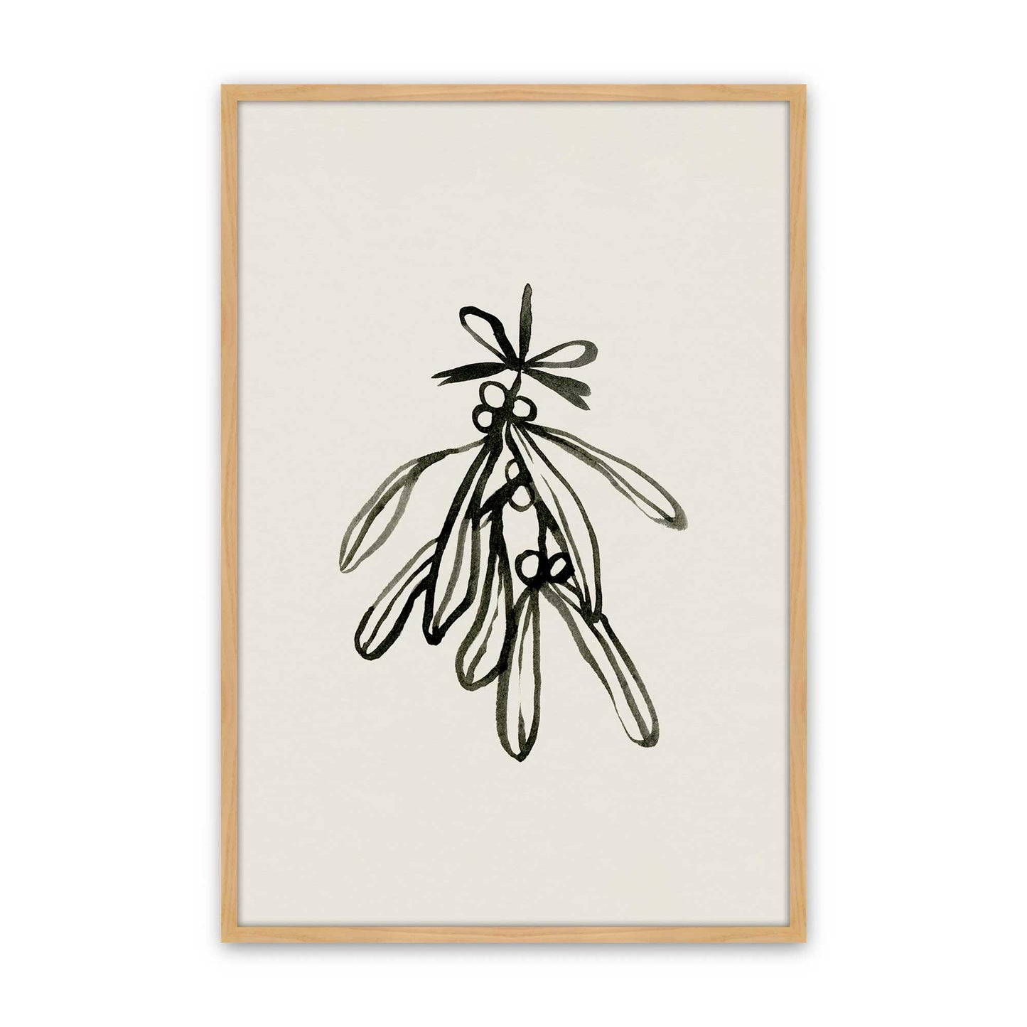 [Color:American Maple], Picture of art in a American Maple frame