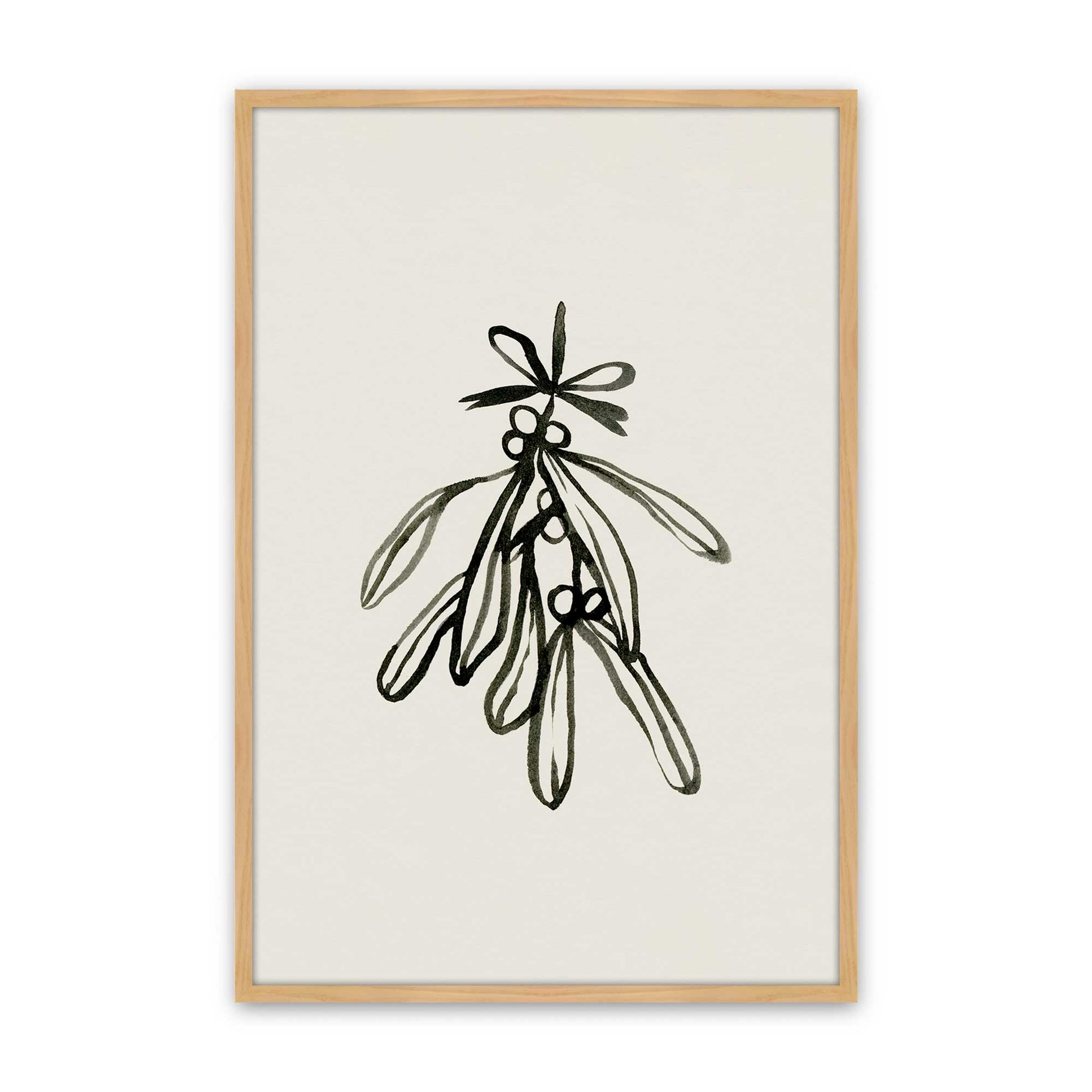 [Color:American Maple], Picture of art in a American Maple frame