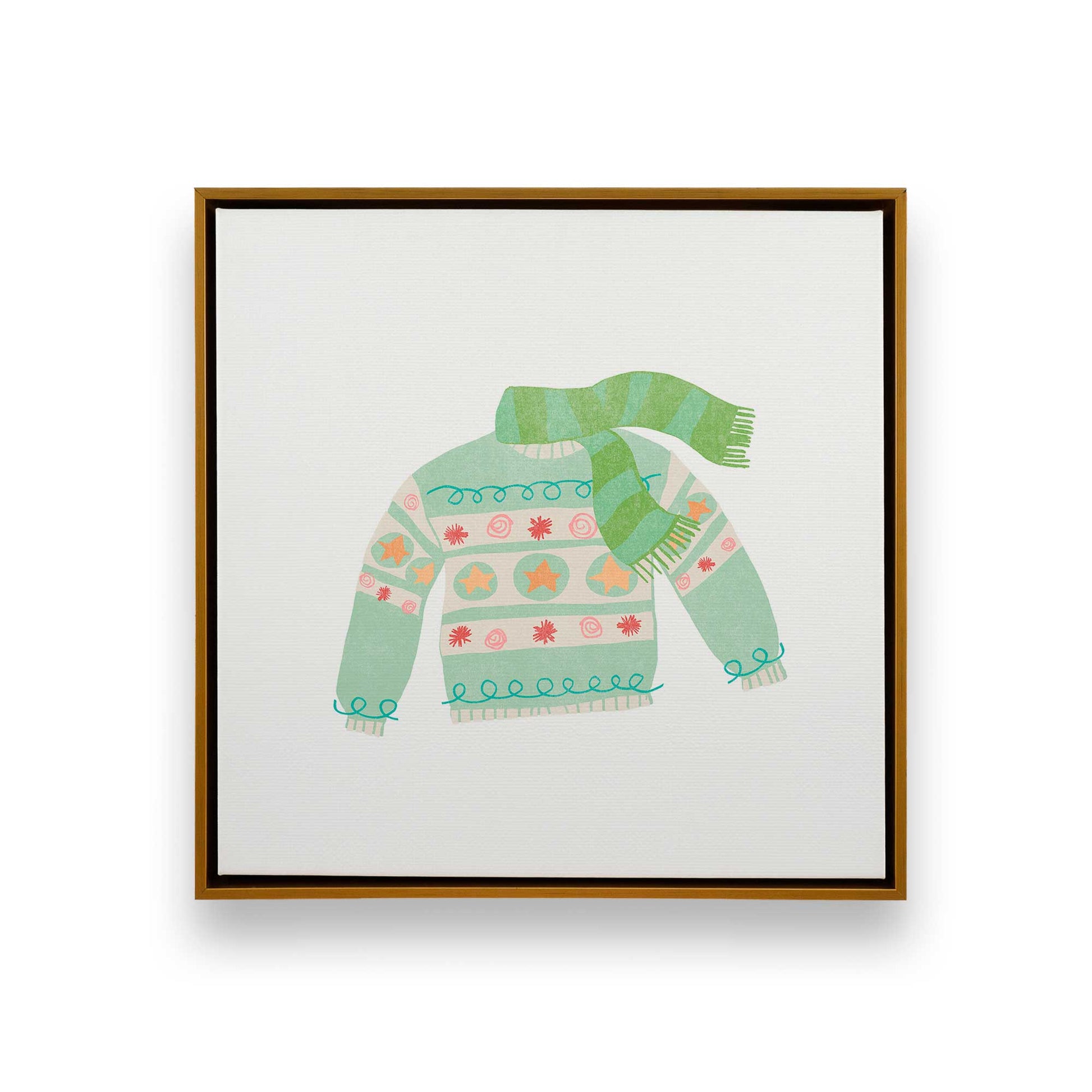 [Color:Polished Gold], Picture of art in a Polished Gold frame