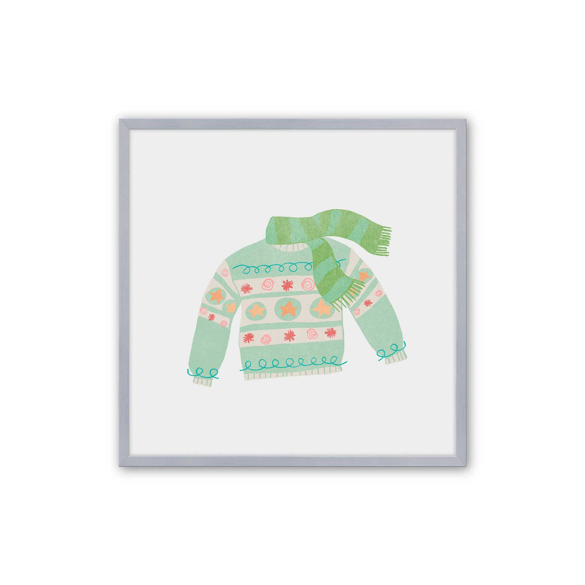 [Color:Polished Chrome], Picture of art in a Polished Chrome frame