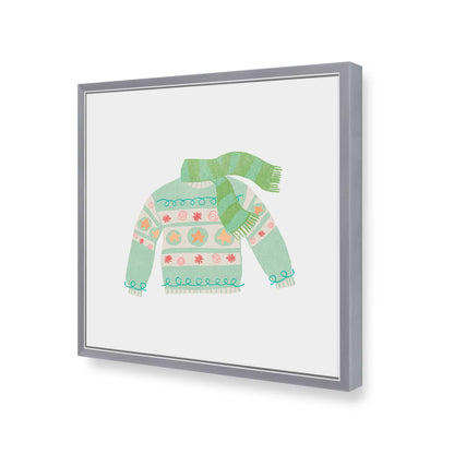 [Color:Polished Chrome], Picture of art in a Polished Chrome frame of the corner