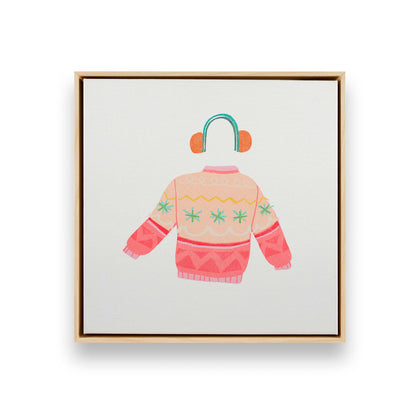 [Color:American Maple], Picture of art in a American Maple frame