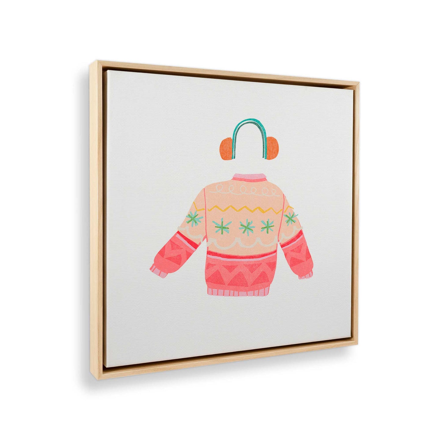 [Color:American Maple], Picture of the corner of the art