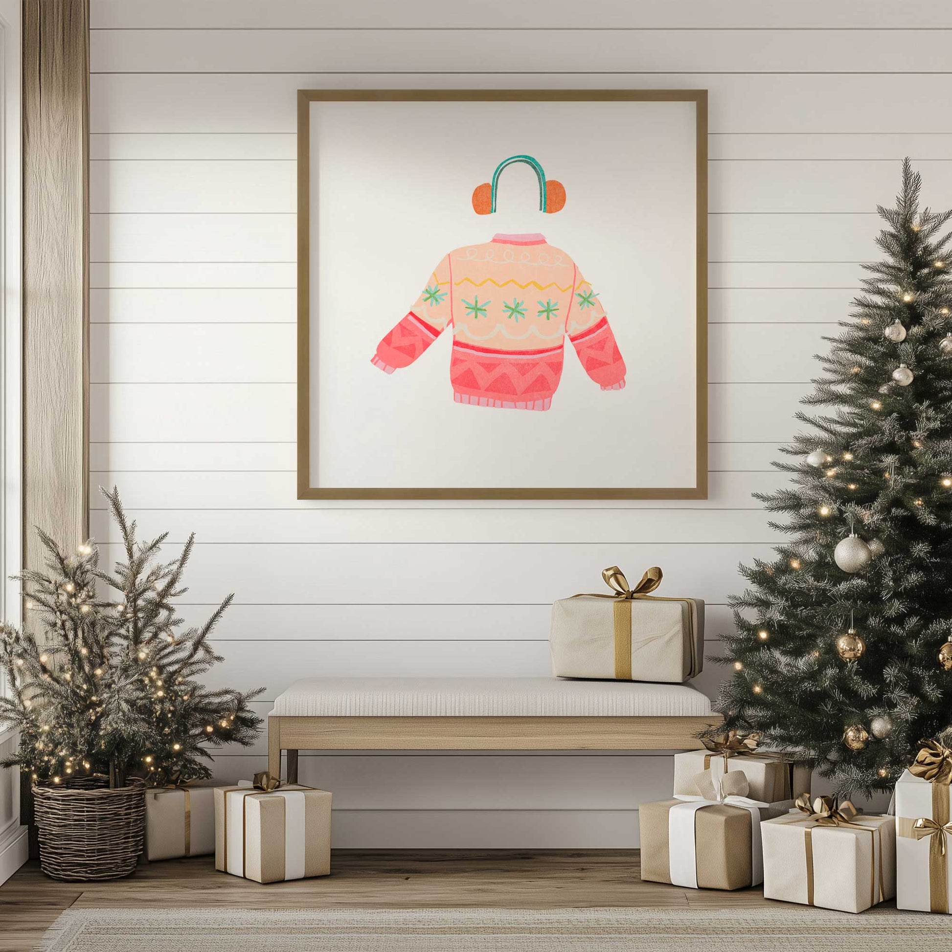 Picture of art in a room