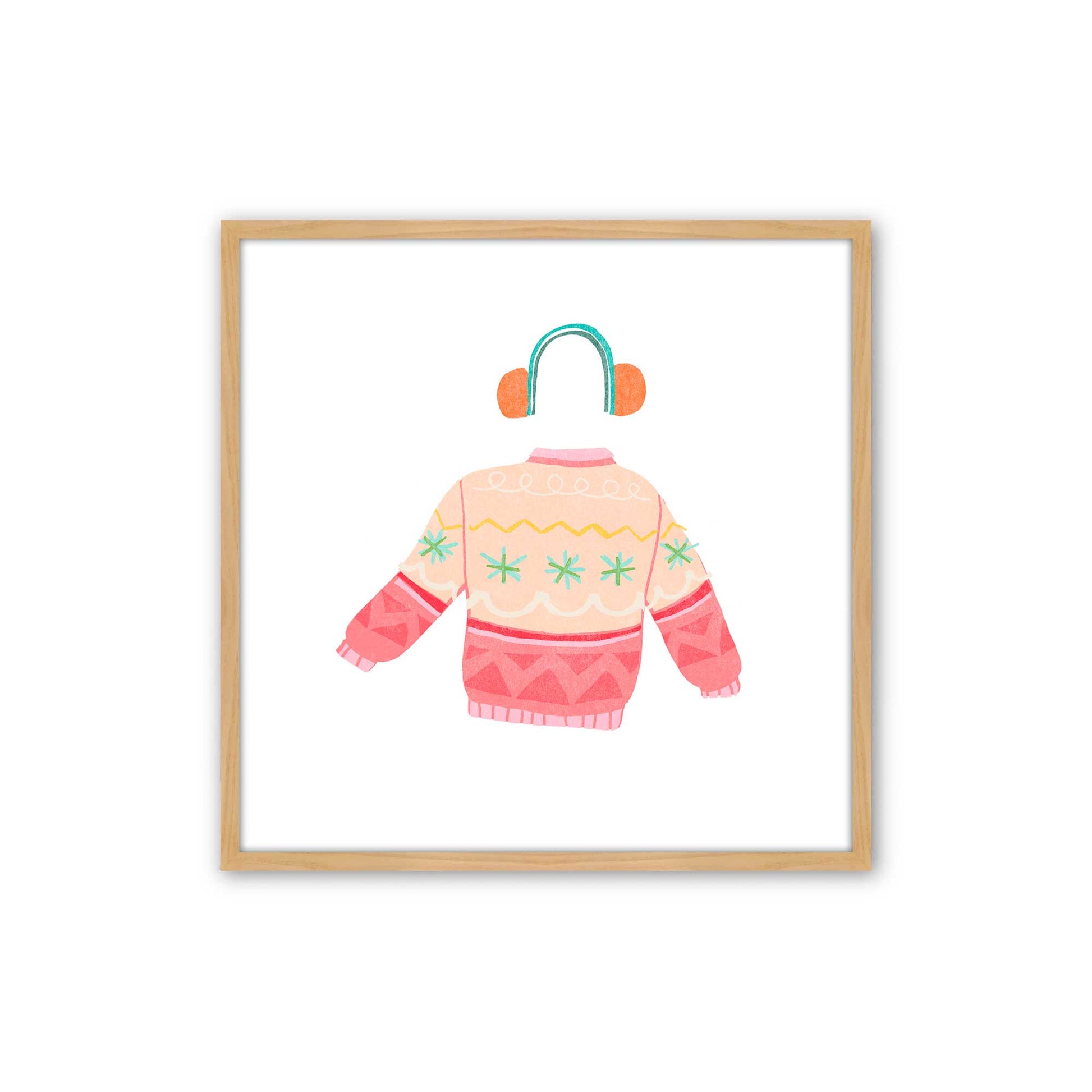 [Color:Espresso], Picture of art in a Espresso frame