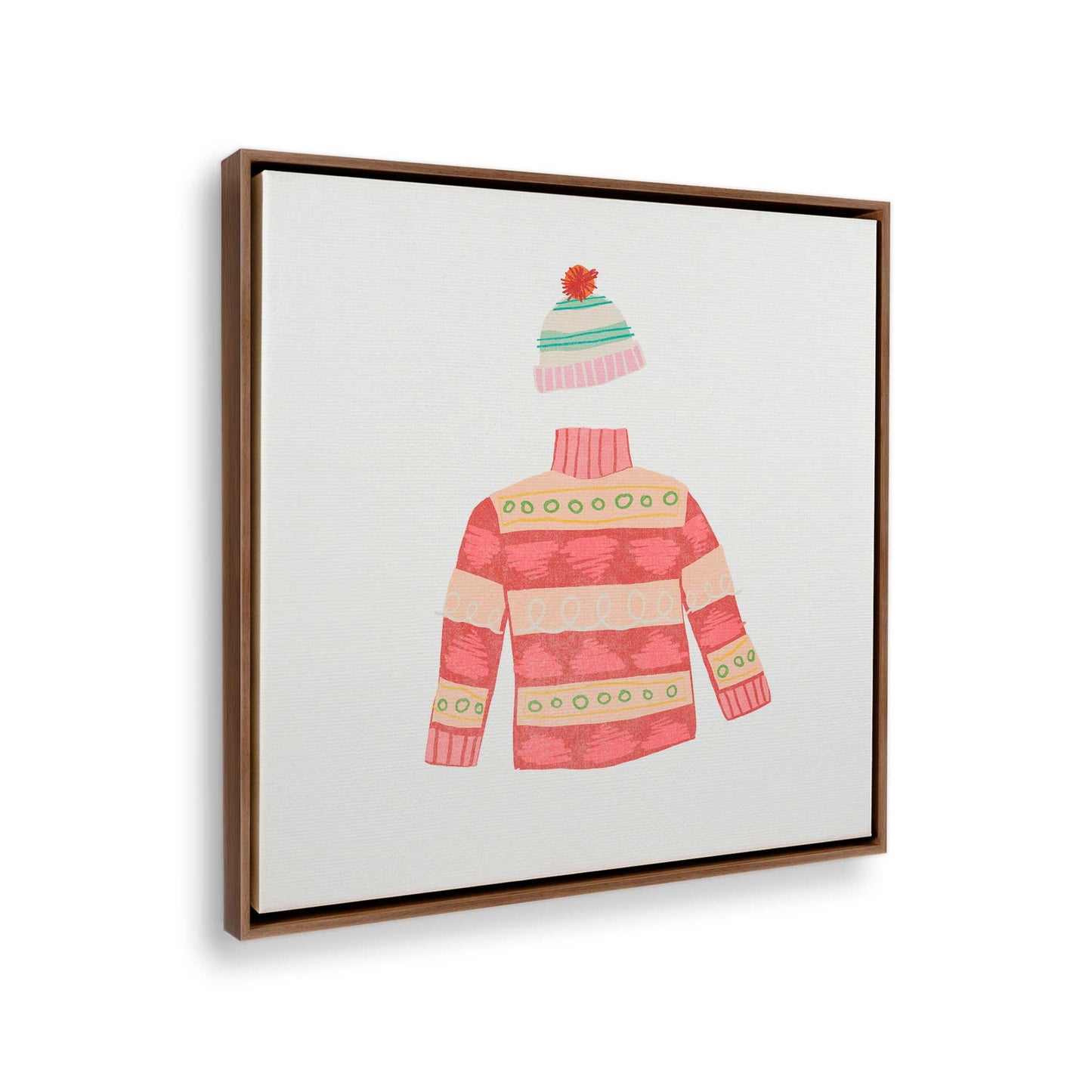 [Color:Walnut], Picture of the corner of the art