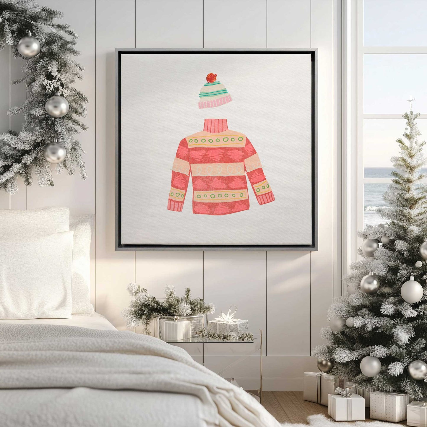 Picture of art in a room