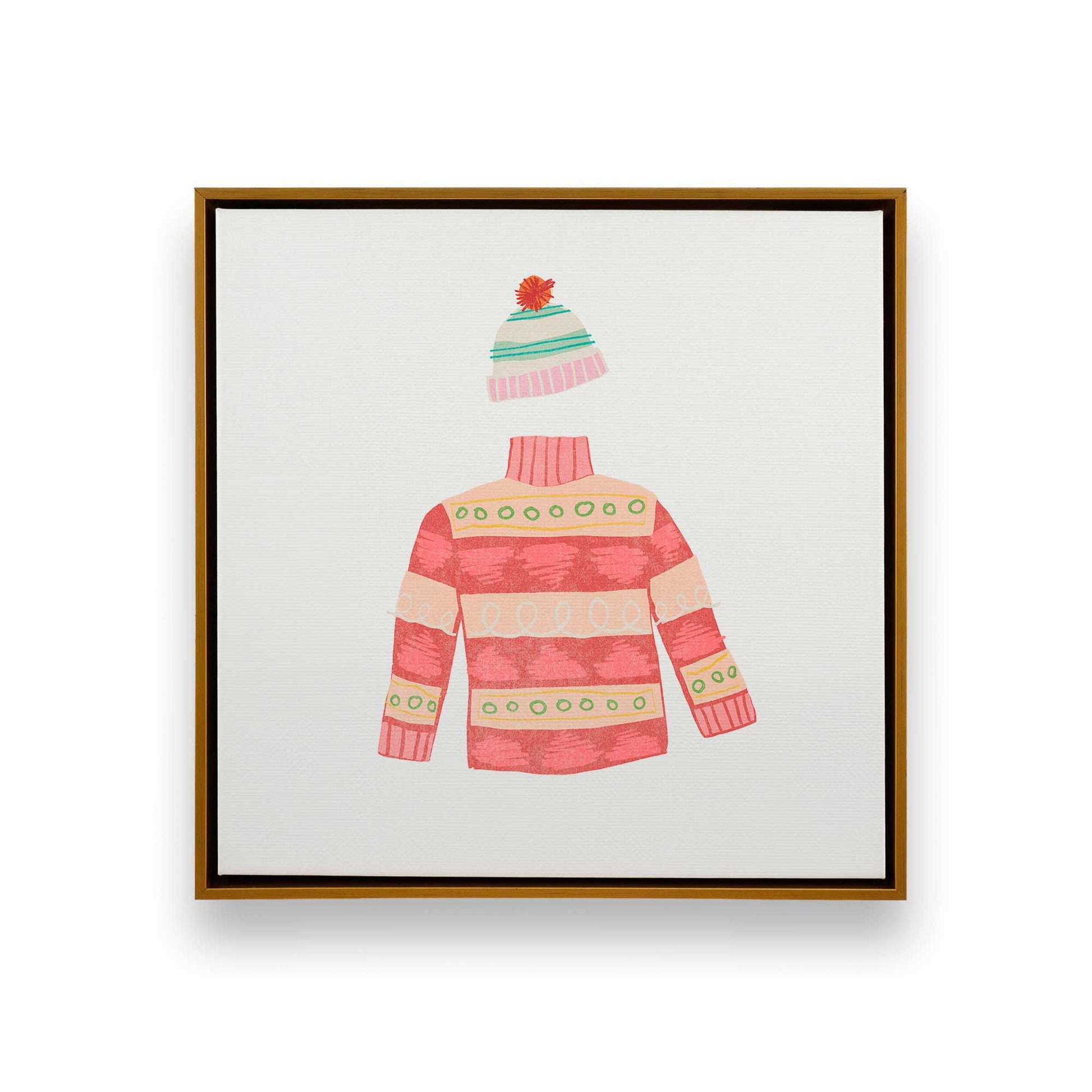 [Color:Polished Gold], Picture of art in a Polished Gold frame