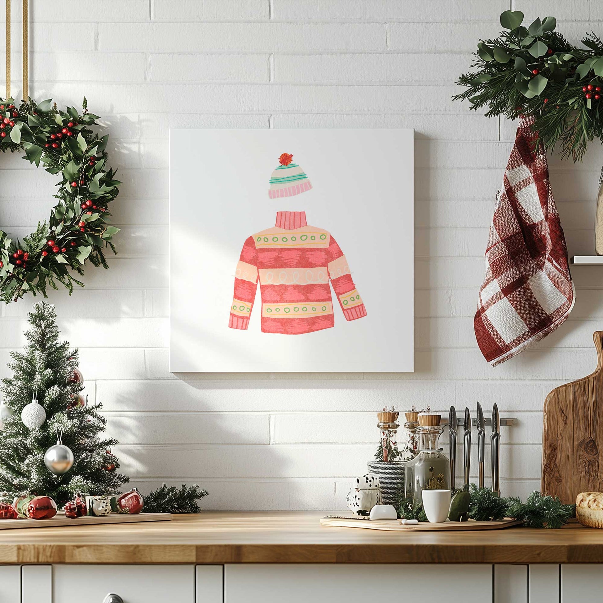 Picture of art in a room