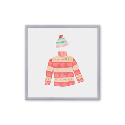 Cozy Knit Christmas, Set of 4 Paper Prints