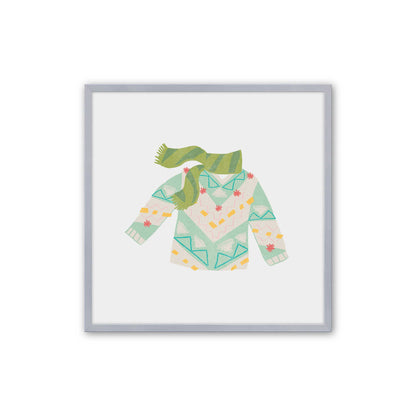 Cozy Knit Christmas, Set of 4 Paper Prints